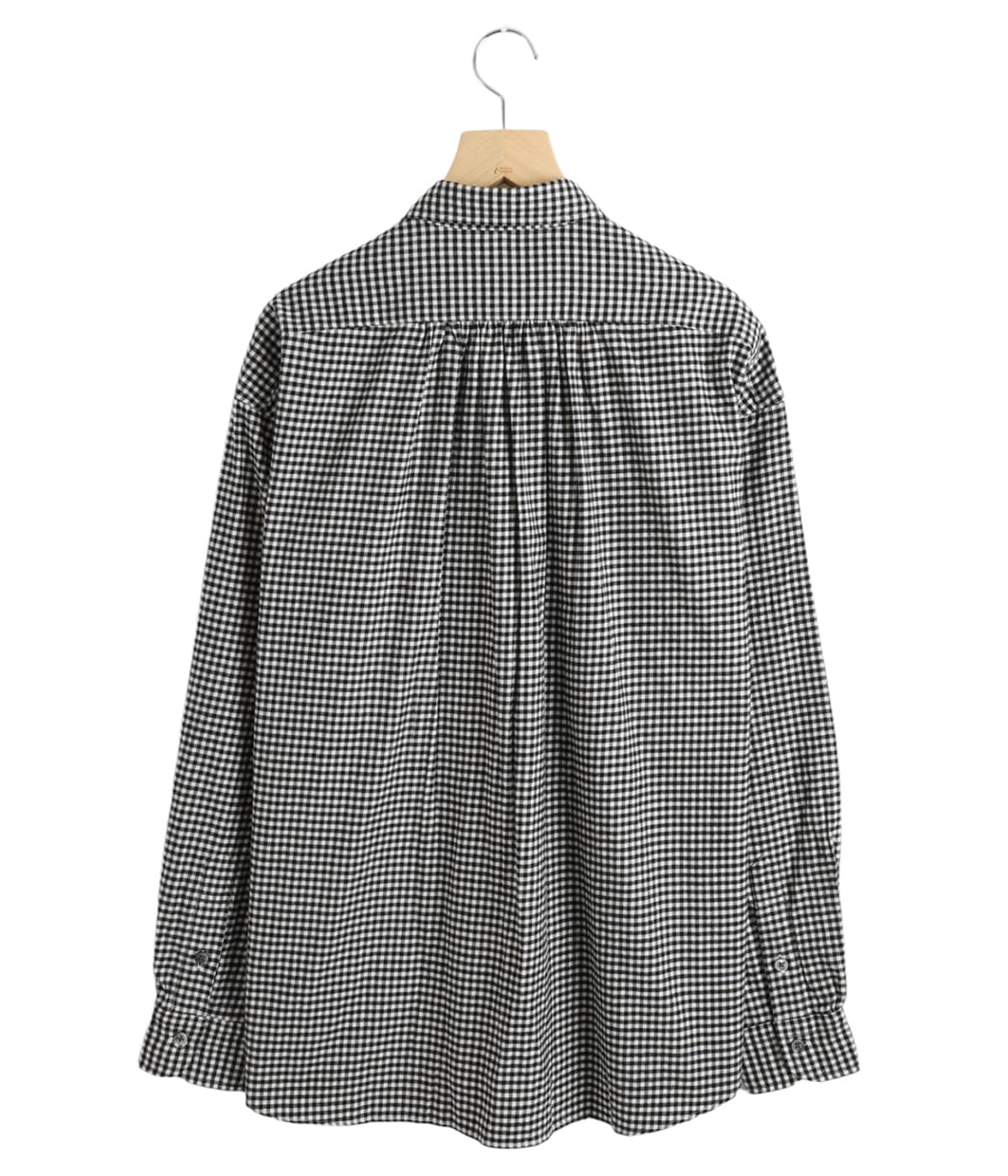 ROLL UP FLANNEL GINGHAM CHECK SHIRT | PORTER CLASSIC