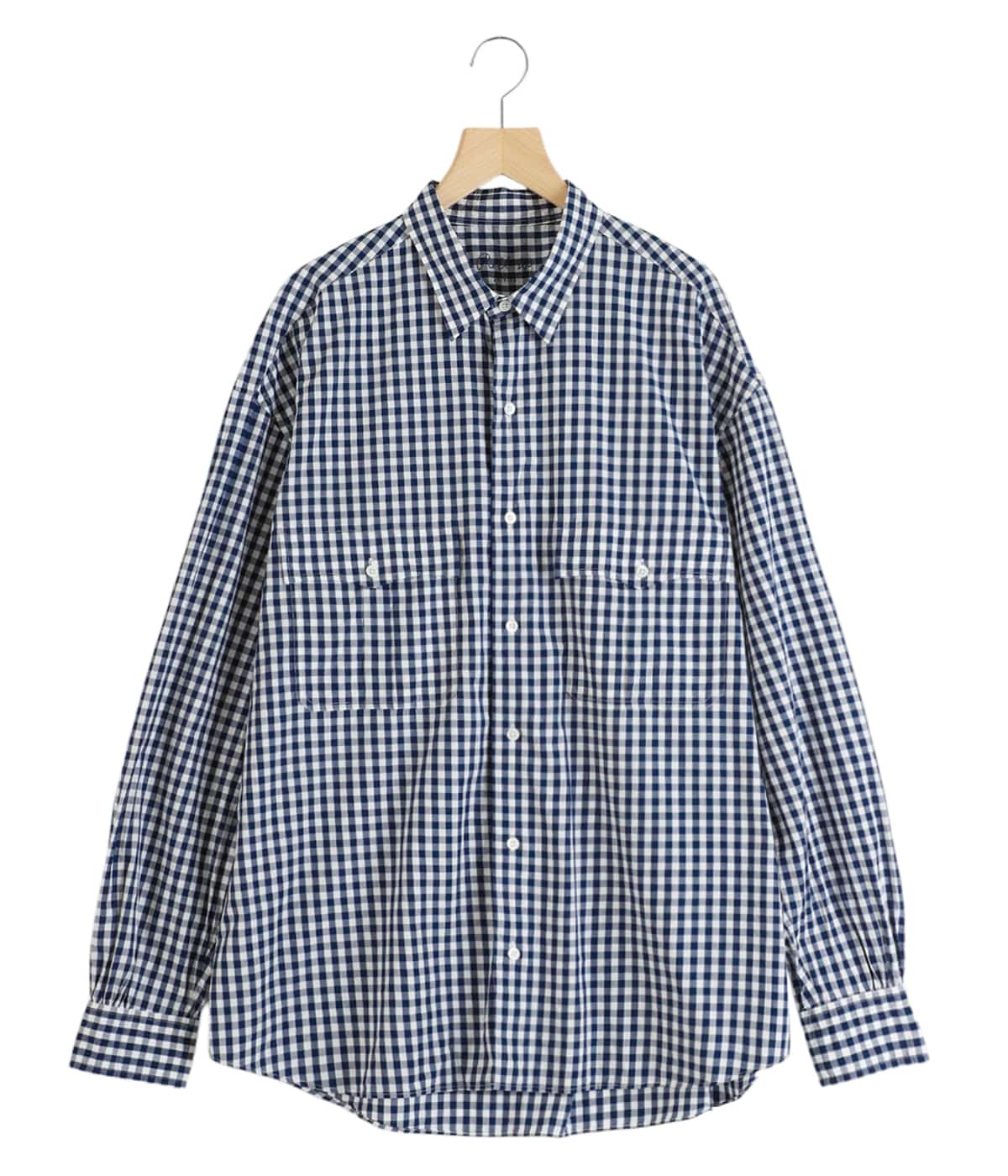 ROLL UP GINGHAM CHECK SHIRT