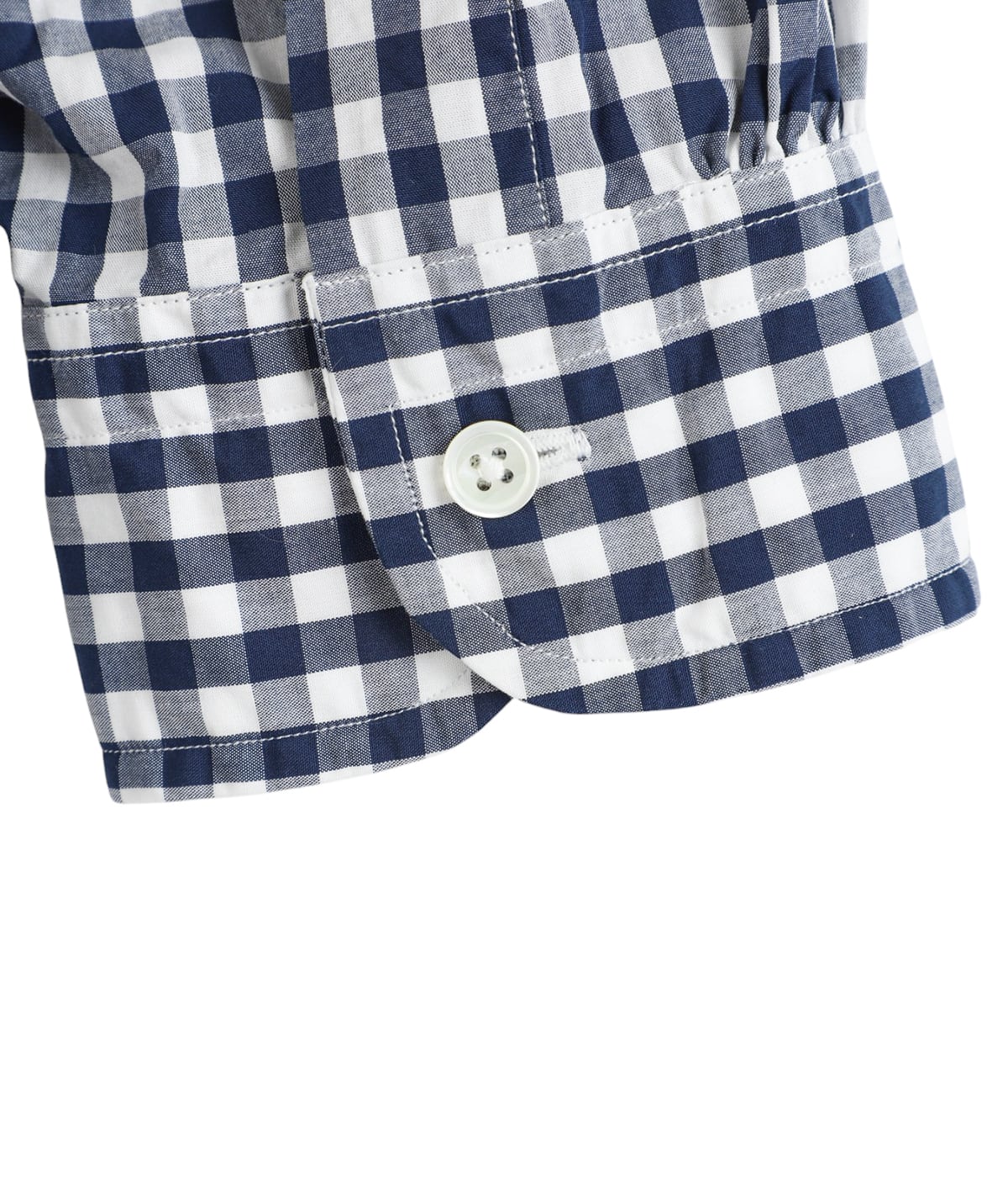 トップス ROLL UP GINGHAM CHECK SHIRT 25SS ROLL UP GINGHAM CHECK SHIRT（ロール アップ ギンガム チェック