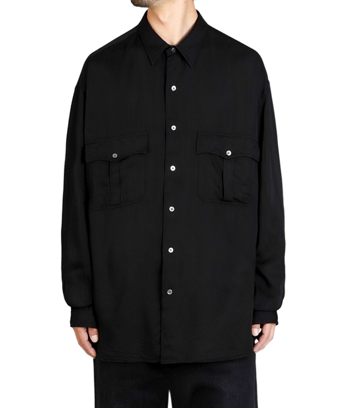 ROLL UP SOFT CUPRO SHIRT | PORTER CLASSIC(ポータークラシック