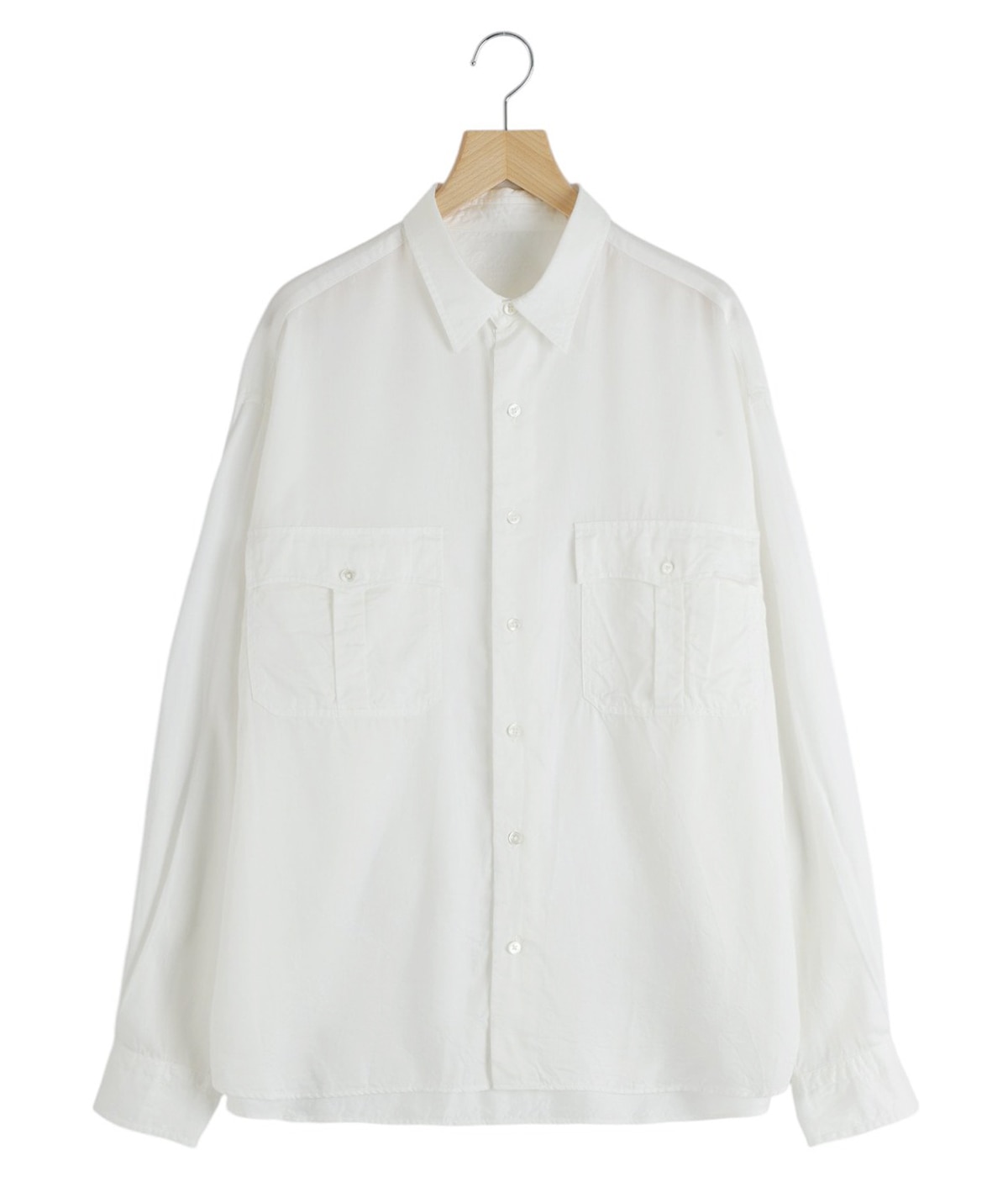 ROLL UP SOFT CUPRO SHIRT