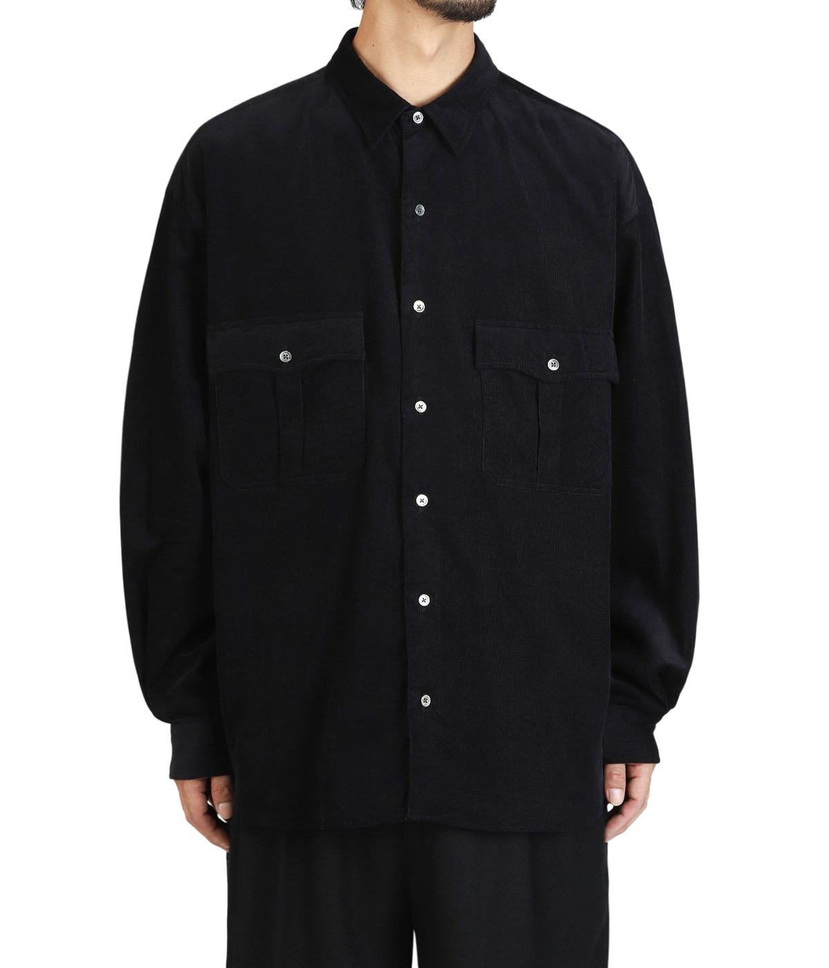 ROLL UP ORGANIC CORDUROY SHIRT | PORTER CLASSIC(ポータークラシック
