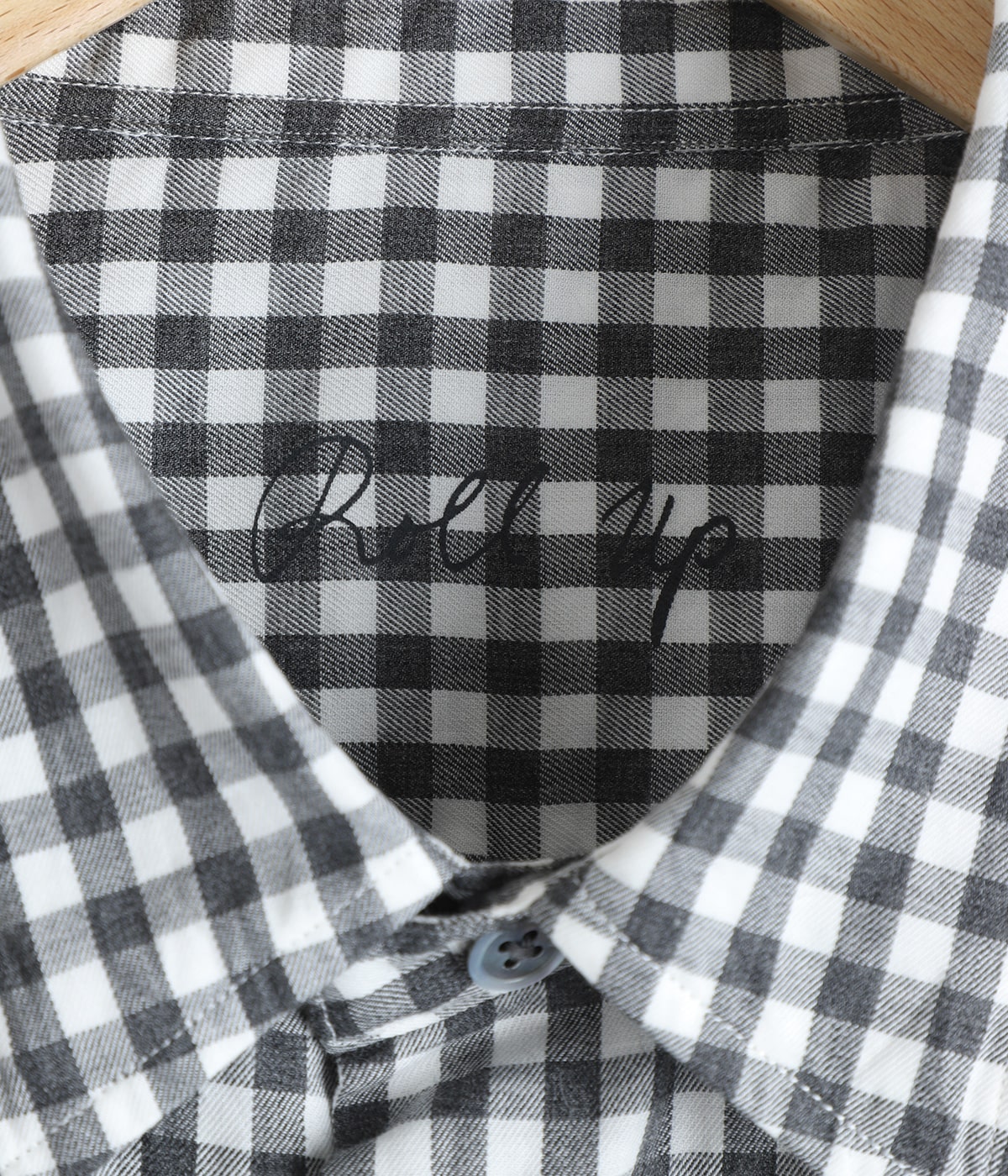 ROLL UP HEATHER GINGHAM CHECK SHIRT (GIZA 120/2) | PORTER CLASSIC