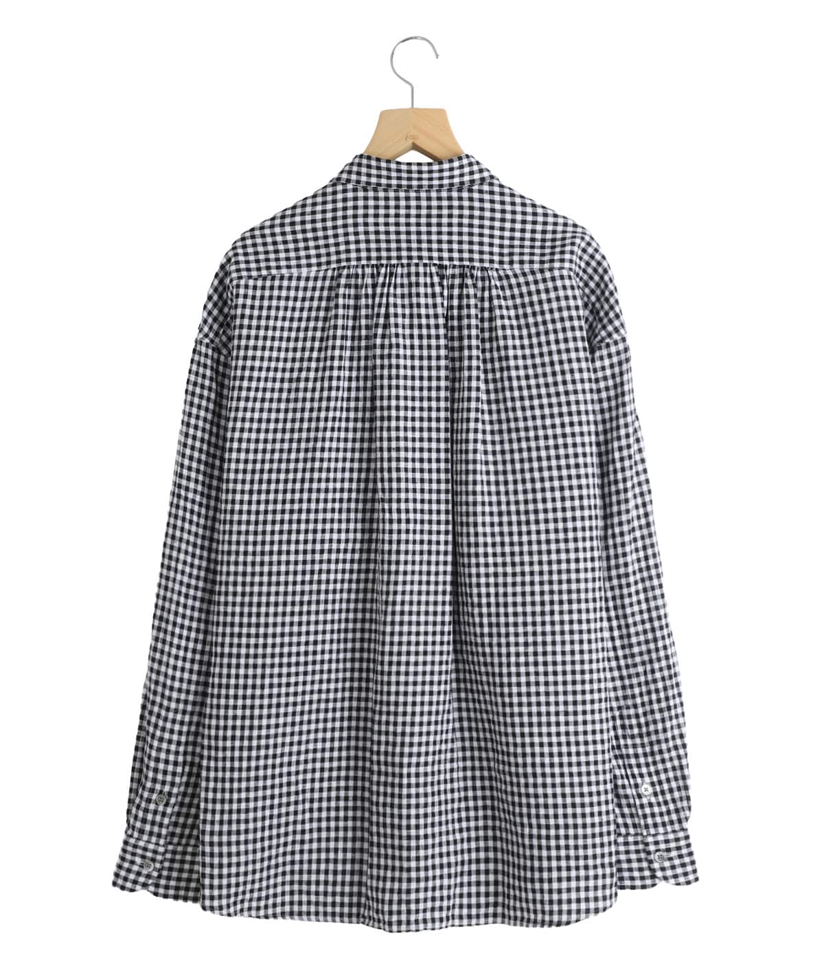 ROLL UP LINEN GINGHAM CHECK SHIRT | PORTER CLASSIC(ポーター