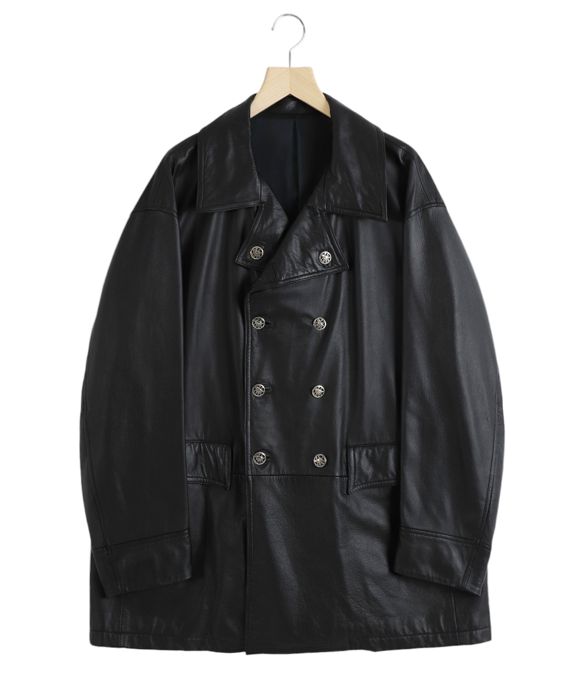 DEERSKIN DRUG STORE JACKET W/SILVER BUTTONS