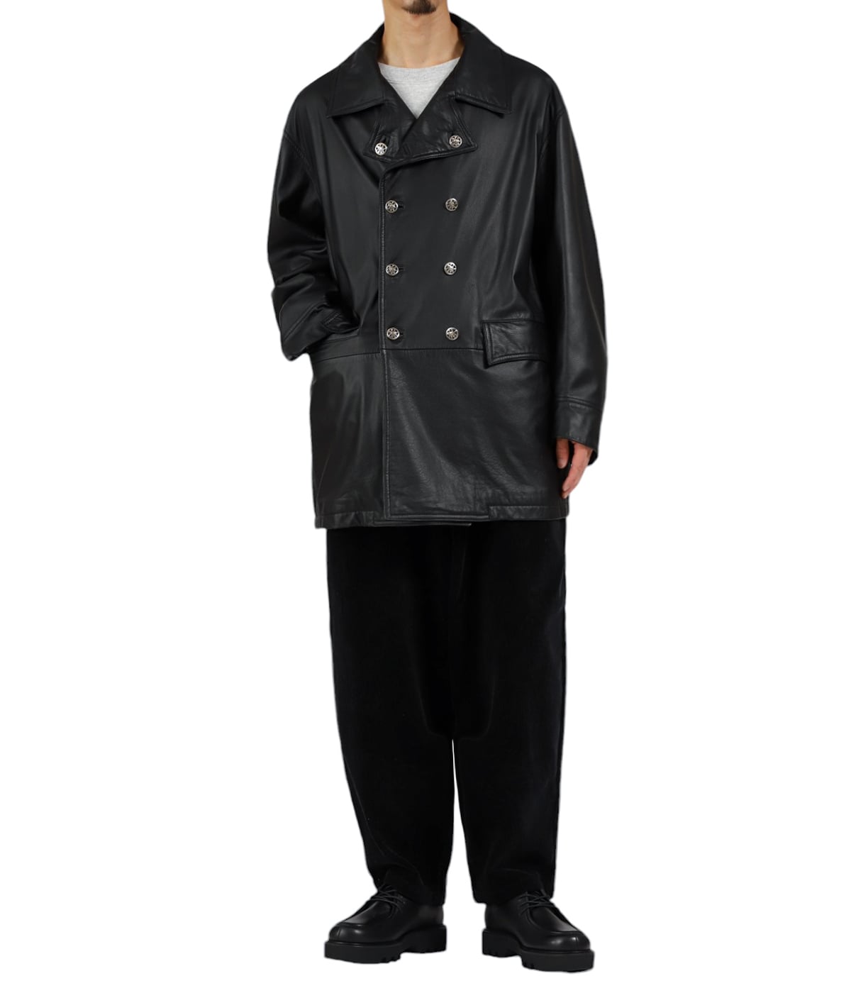 DEERSKIN DRUG STORE JACKET W/SILVER BUTTONS | PORTER CLASSIC
