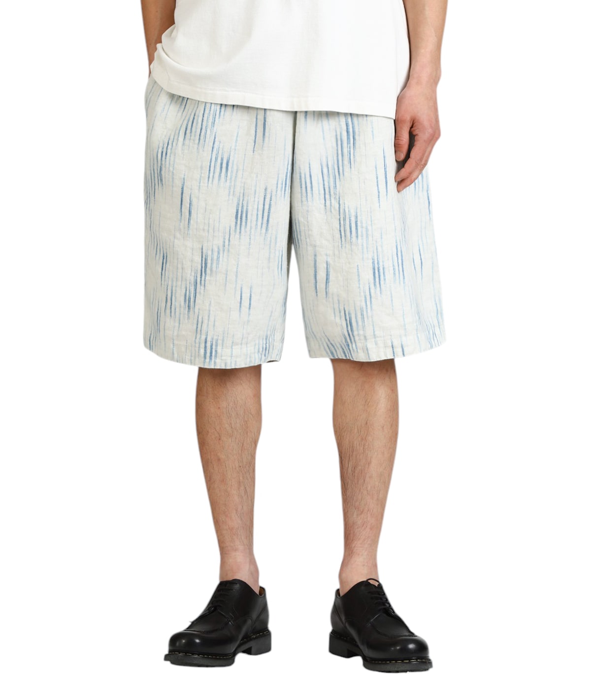 OLD FRANCE INDIGO PRINT SHORTS | PORTER CLASSIC(ポーター