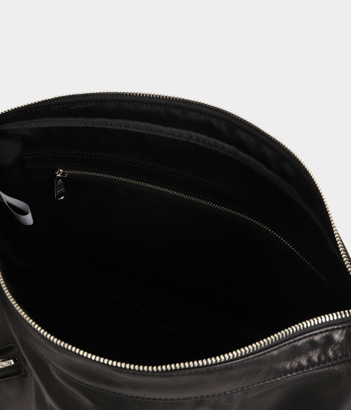 PC RIDERS LEATHER NEWTON SHOULDER BAG W / LOVE & PEACE