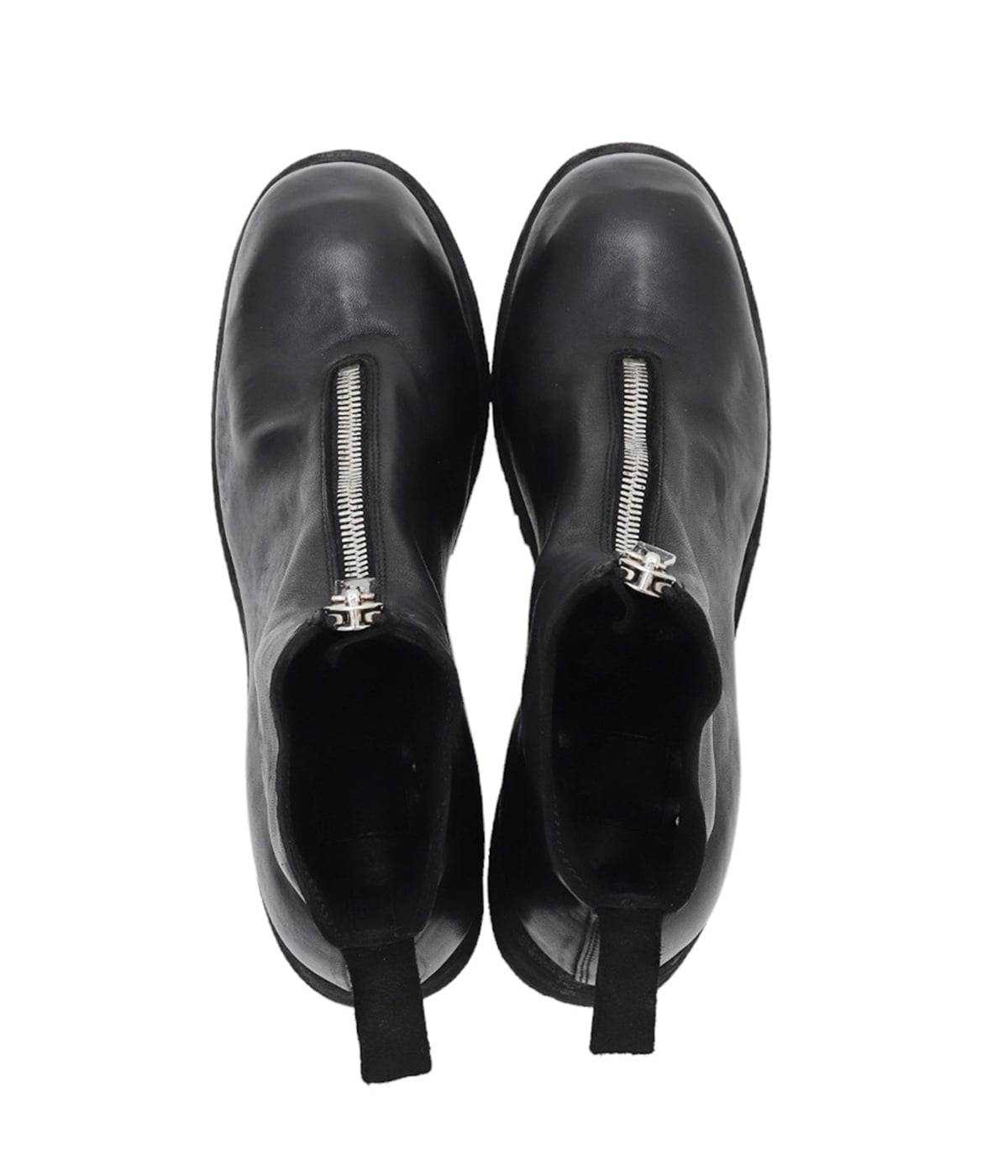GUIDI PL1V- FRONT ZIP BOOTS ビブラムソール Black Front Zip Boots PL1V – The Archive