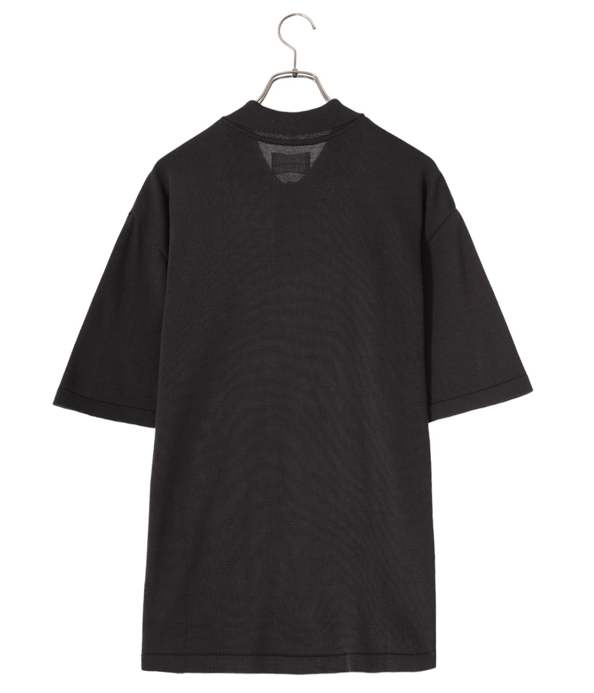OHOTORO Pot French Sleeve Knit navy 試着のみ pot french sleeve knit | OHOTORO
