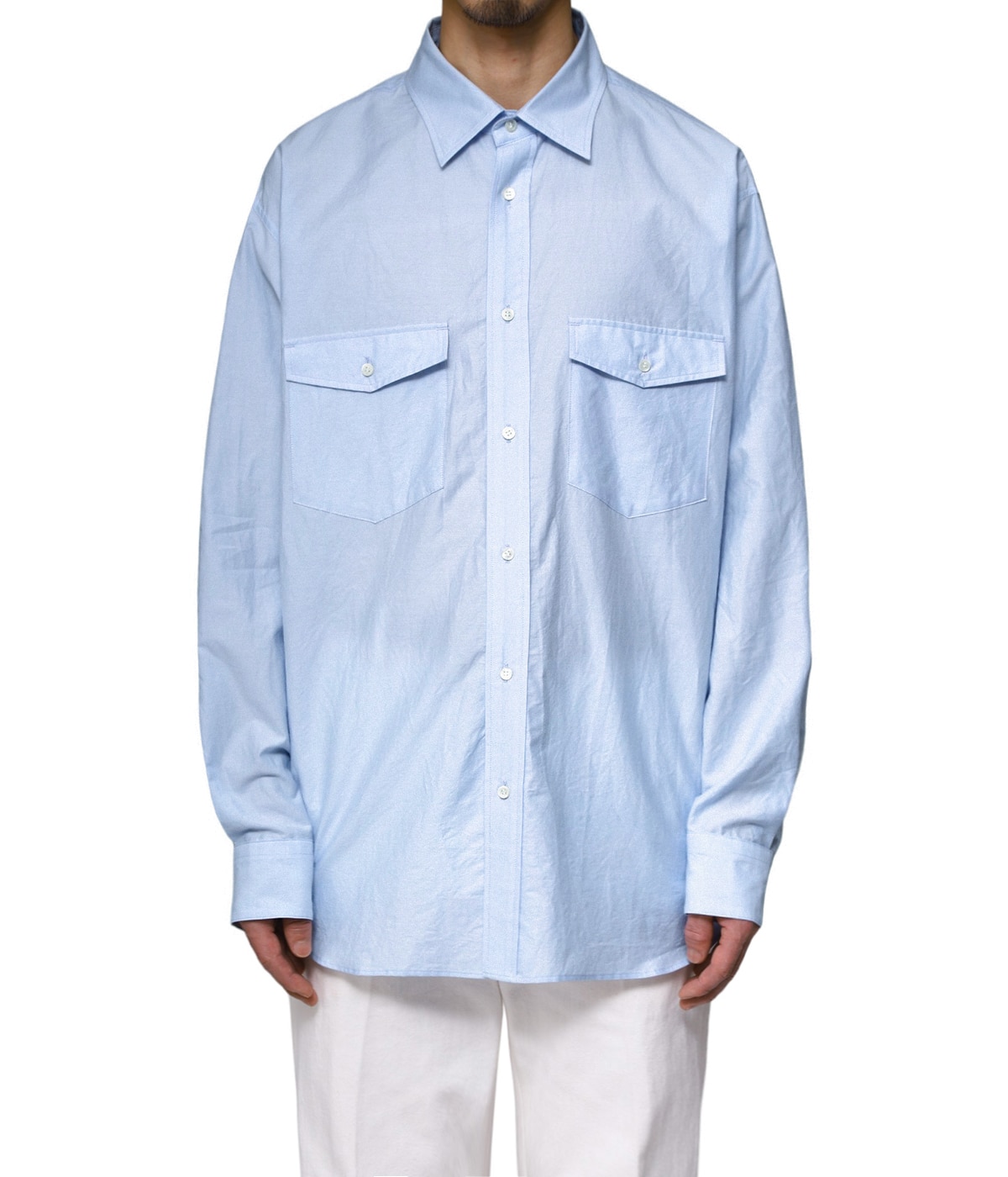 Cotton Silk Parachute L/S Shirt | PORT BY ARK(ポートバイ