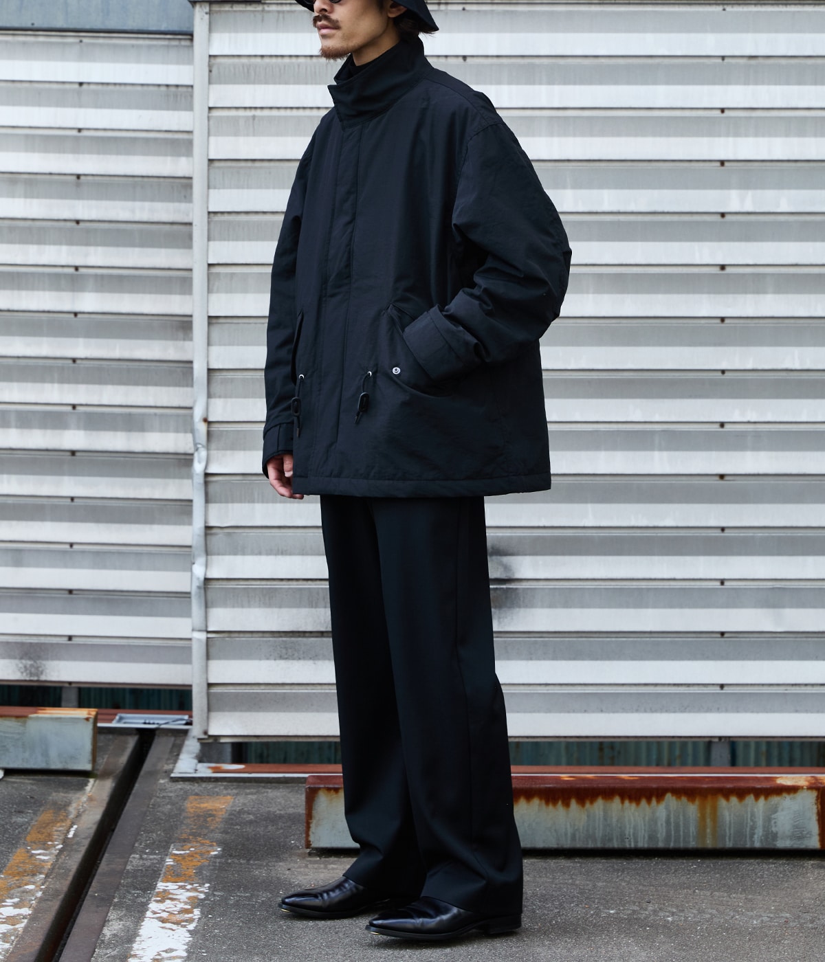 model（173cm） 着用サイズ：2