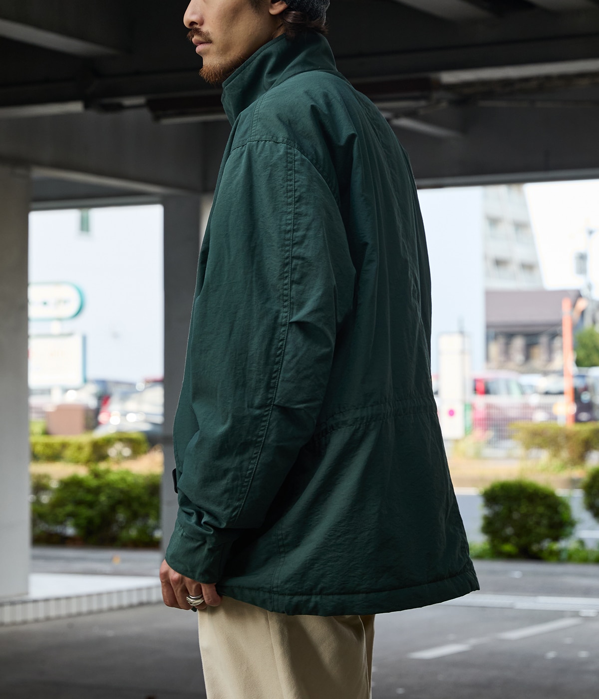 model（173cm） 着用サイズ：2