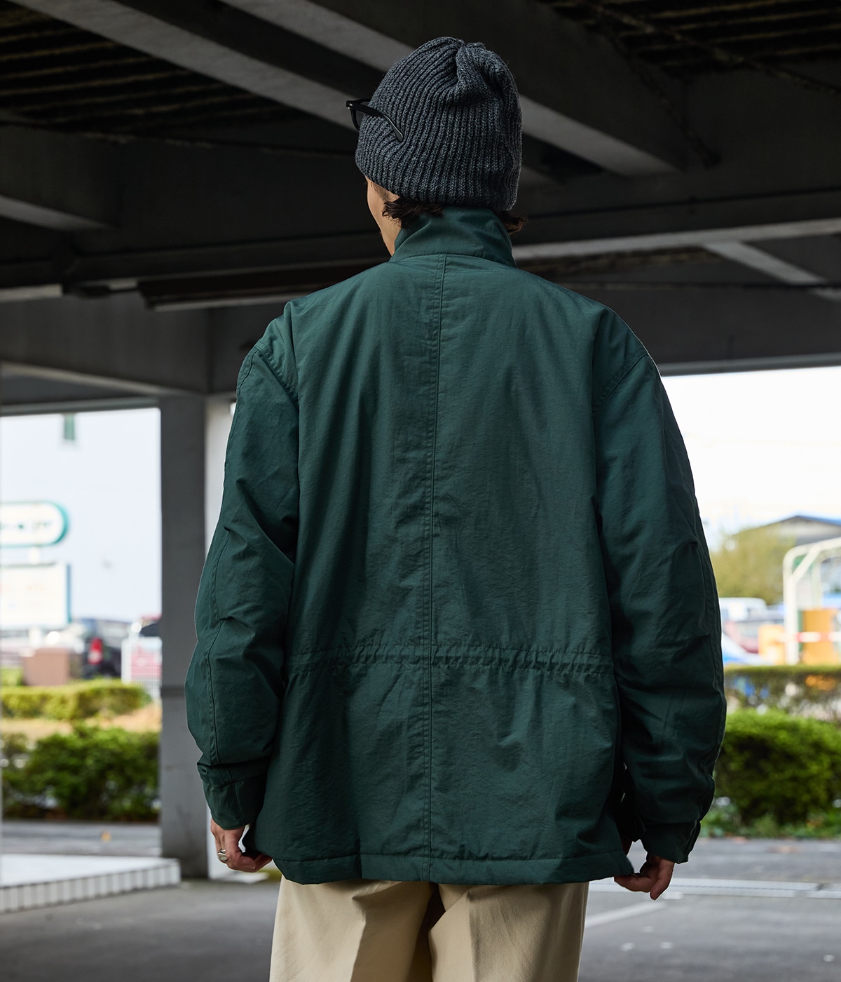 model（173cm） 着用サイズ：2