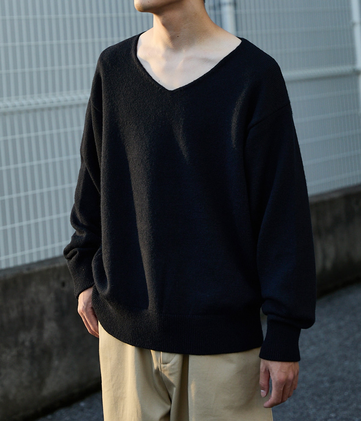 V Neck Knit | PORT BY ARK(ポートバイアーク) / トップス