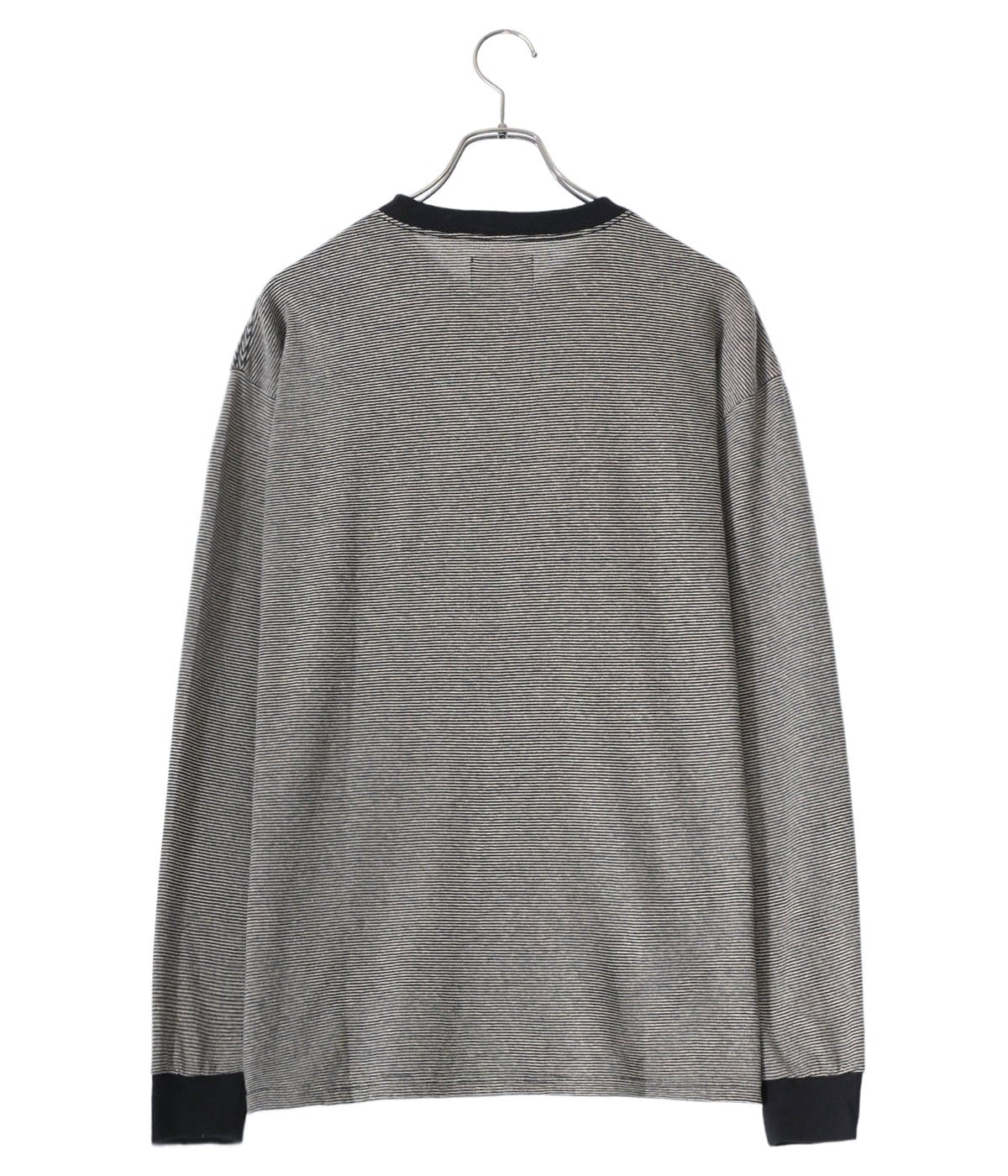 OPTSTUFF BORDER T-SHIRT ブラック Lサイズ Optstuff BORDER T-SHIRT Black Mサイズ - メルカリ