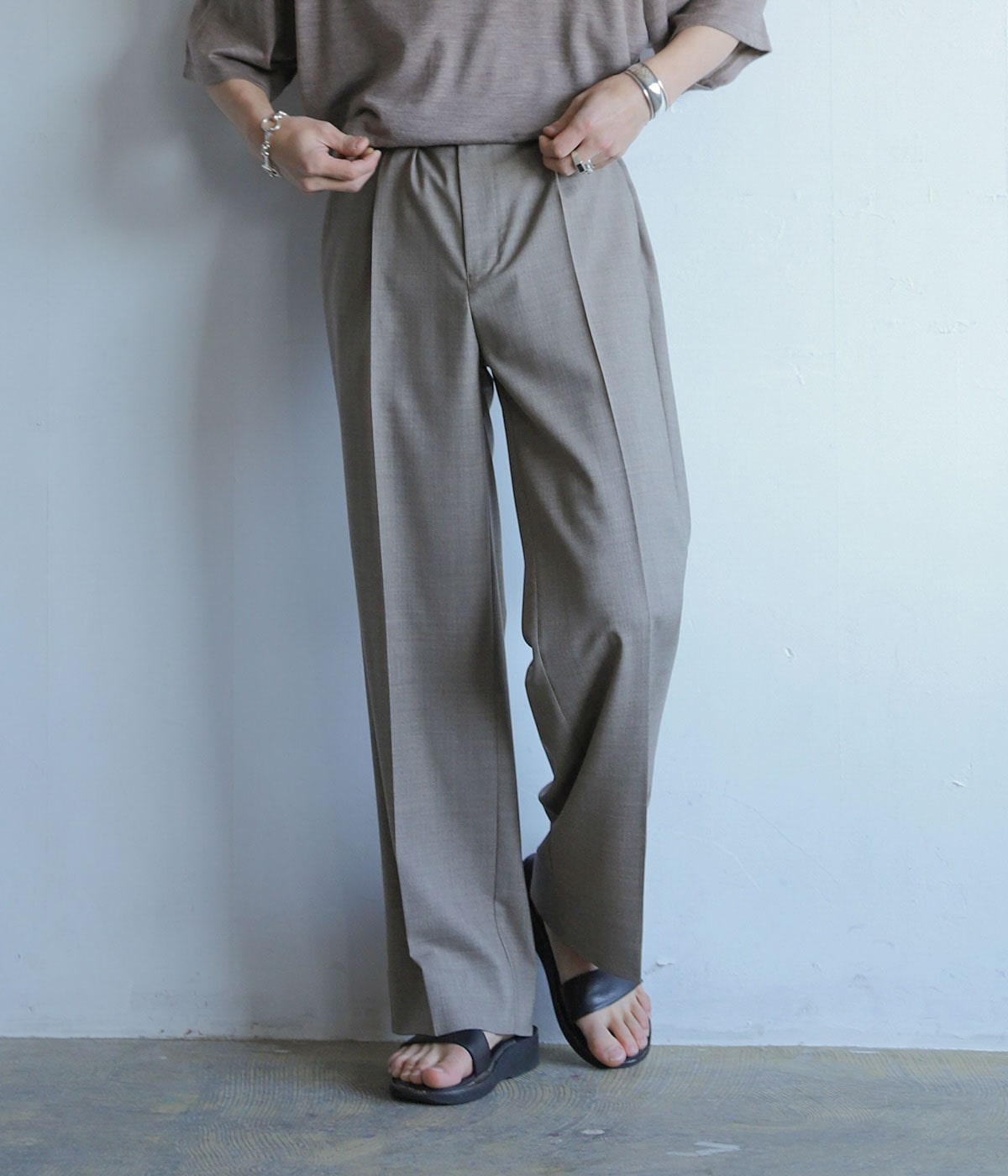 ポートバイアーク【PORT BY ARK】スラックス Wool Slacks | PORT BY ARK(ポートバイアーク) / パンツ