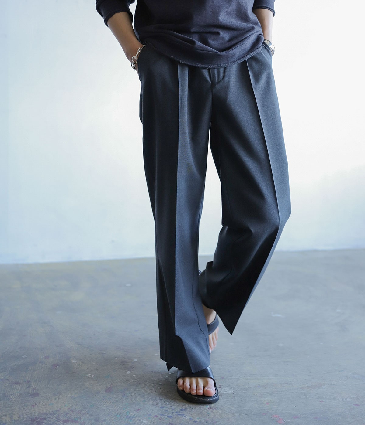 ポートバイアーク【PORT BY ARK】スラックス Wool Slacks | PORT BY ARK(ポートバイアーク) / パンツ