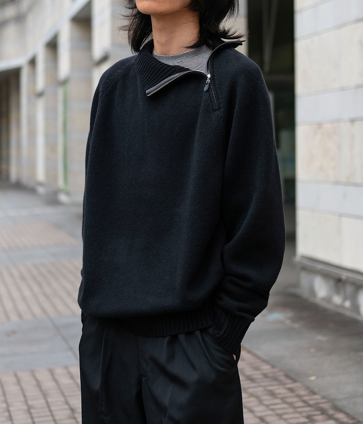 Half Zip Knit | PORT BY ARK(ポートバイアーク) / トップス ニット