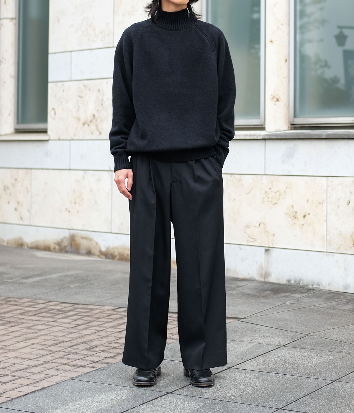 model（181cm）着用サイズ：2