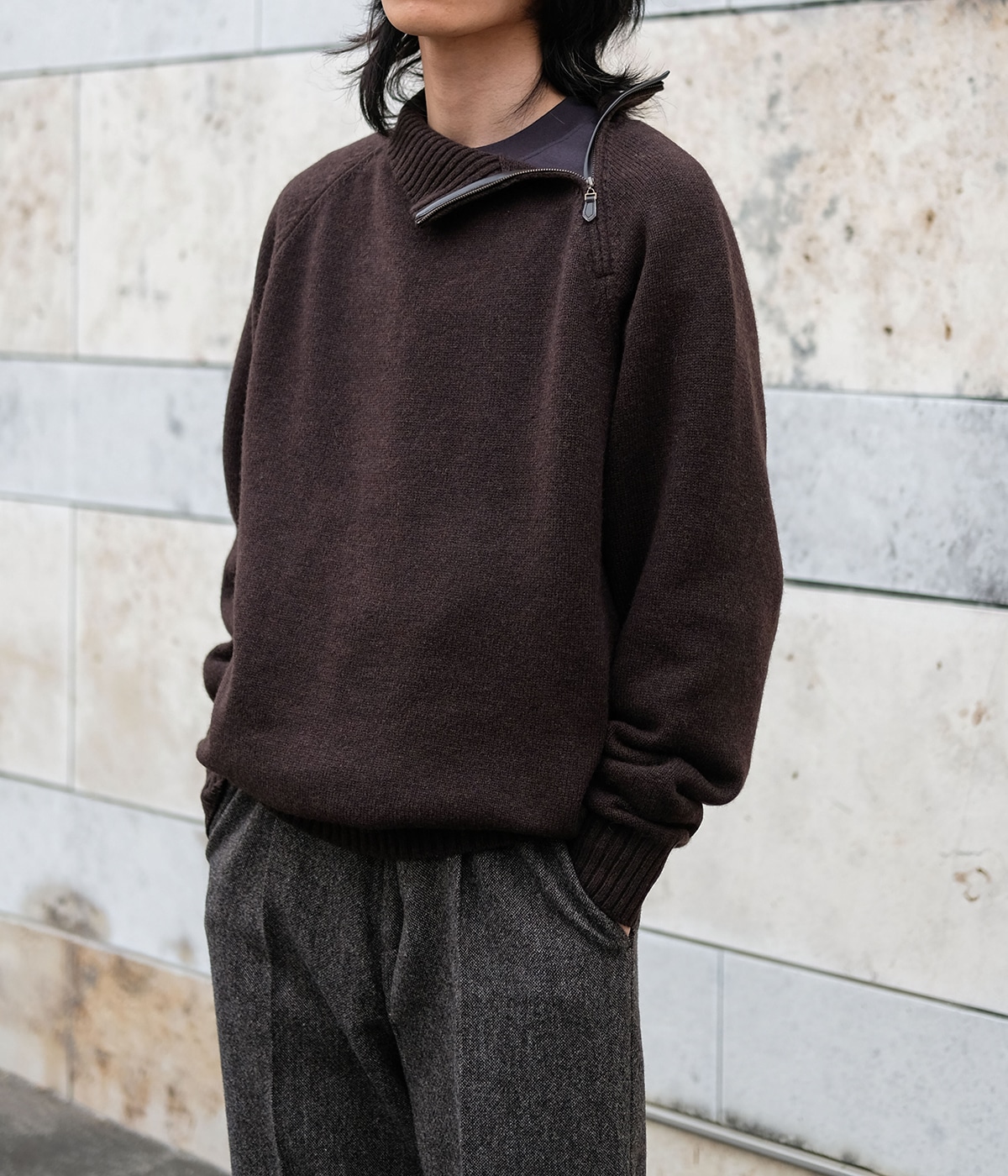   ニット Half Zip Knit | PORT BY ARK(ポートバイアーク) / トップス ニット