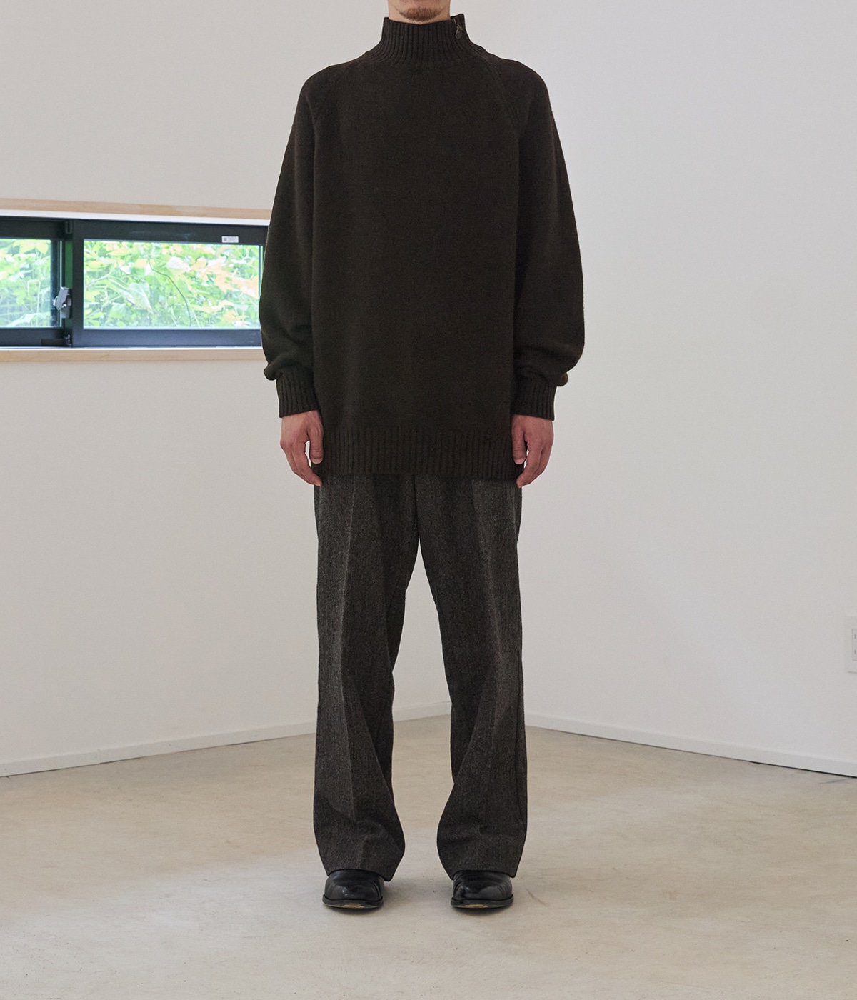 予約】Half Zip Knit | PORT BY ARK(ポートバイアーク