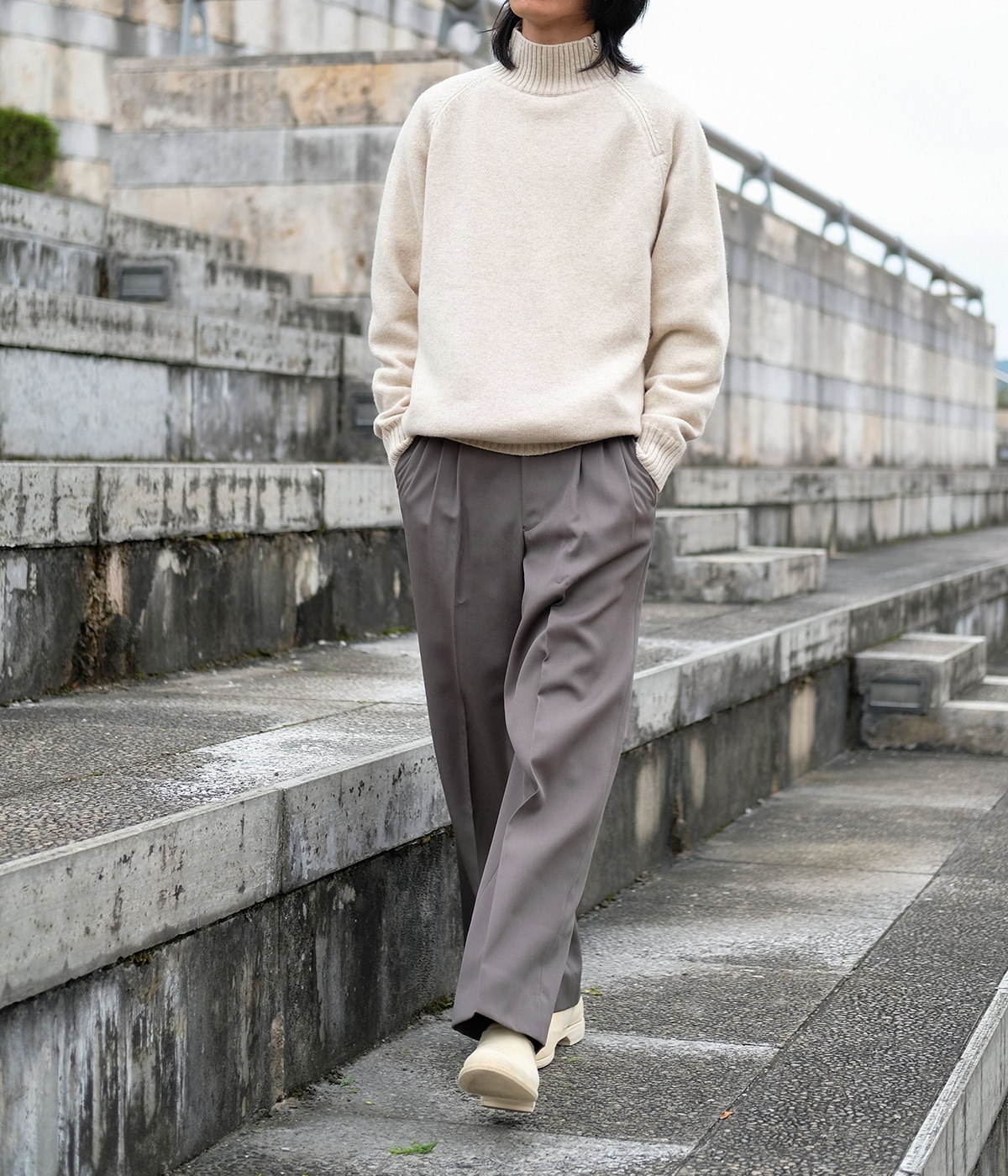 model（181cm）着用サイズ：2