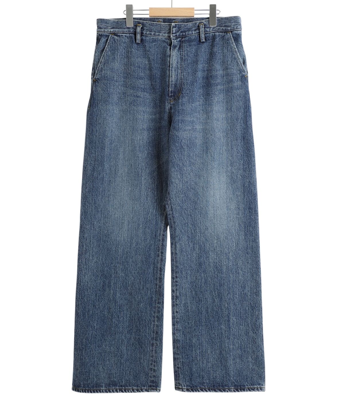 デニム・ジーパン [Premium] ASCLO Vintage Sea Sand Wash Denim Pants デニム・ジーパン [Premium] ASCLO Vintage Sea Sand Wash Denim