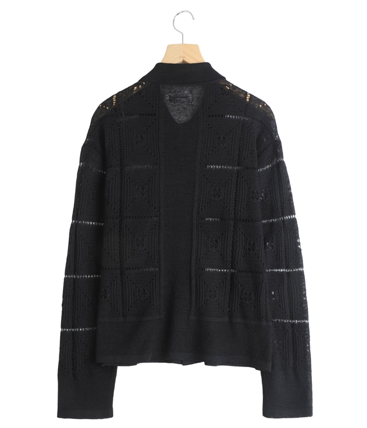 予約】Crochet Knit Shirt | PORT BY ARK(ポートバイアーク