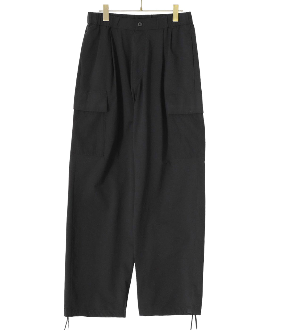 STRETCH WOOLY NYLON PARACHUTE CARGO PANTS | ATON(エイトン