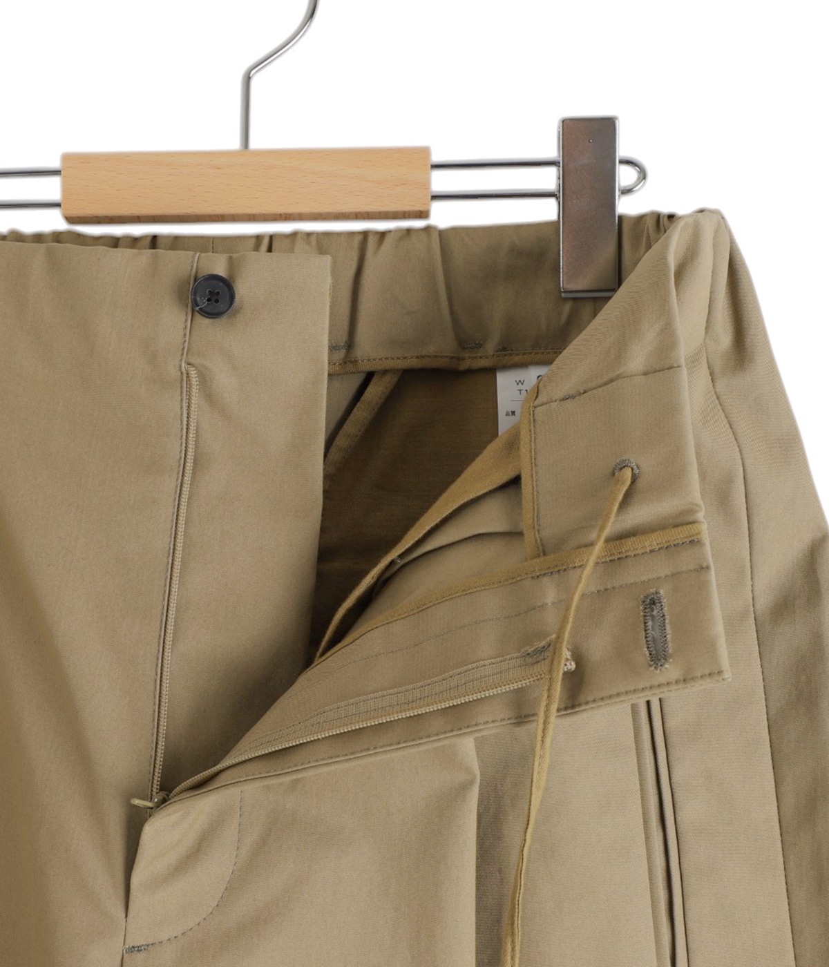 acutti iotto cotton pants コットンパンツ / ecru DSCF4921.jpg