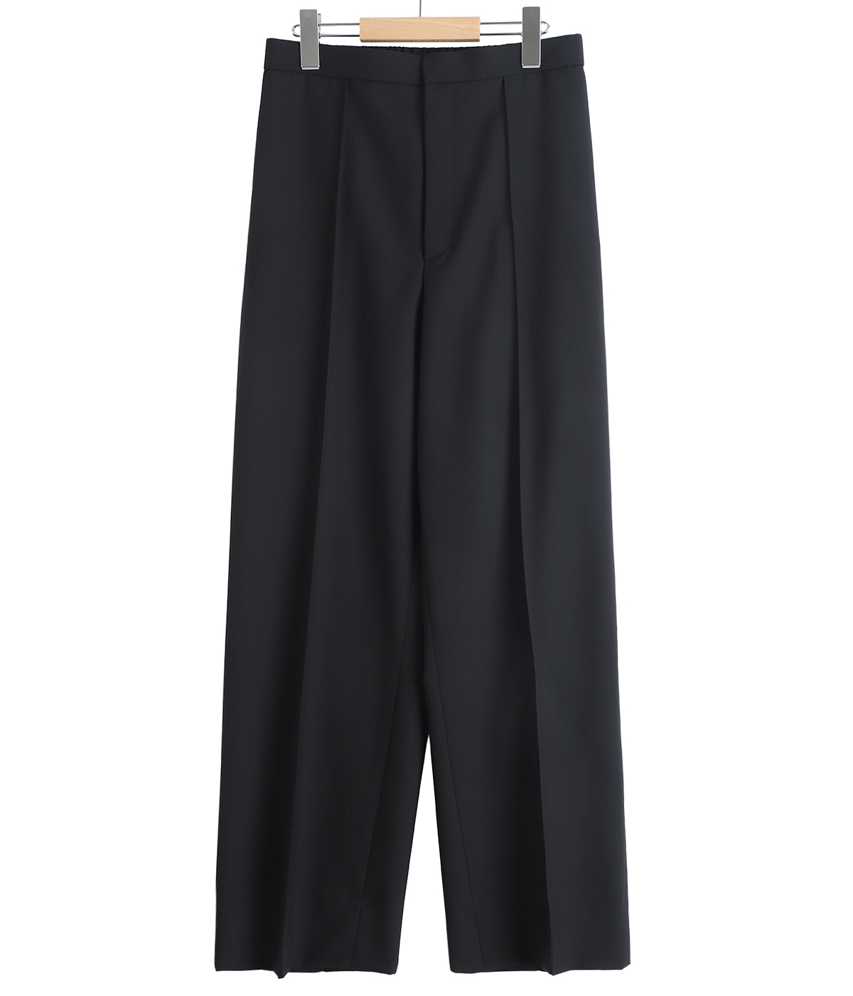 レディース】WOOL TROPICAL PIN TUCK EASY PANTS | ATON(エイトン