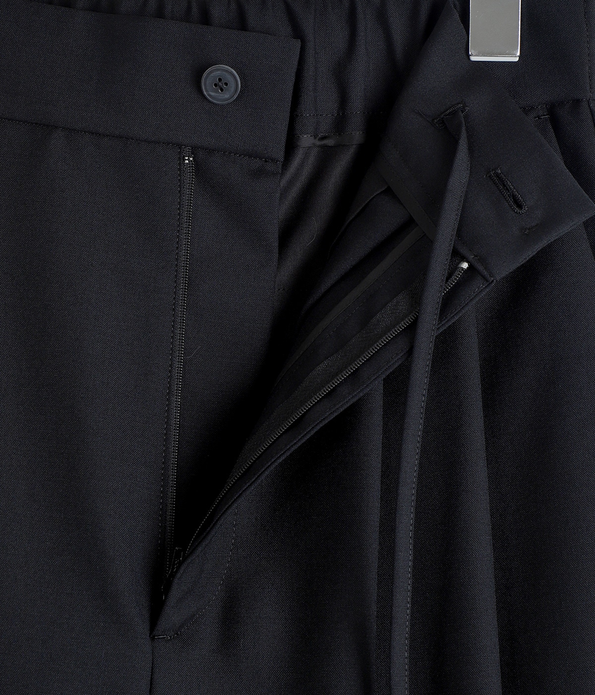 レディース】WOOL TROPICAL WIDE EASY PANTS | ATON(エイトン 