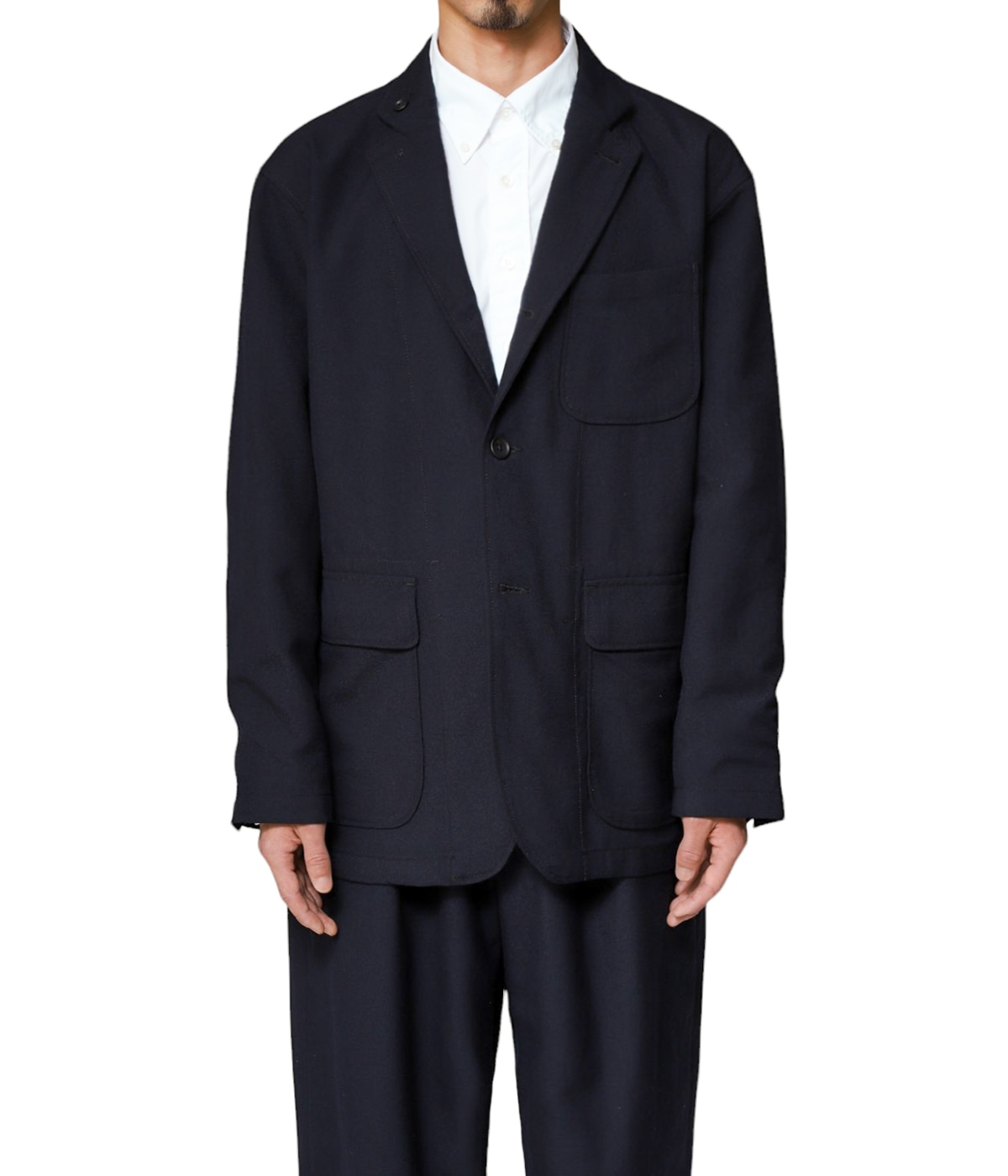 Loiter Jacket Wool Uniform Serge | ENGINEERED GARMENTS