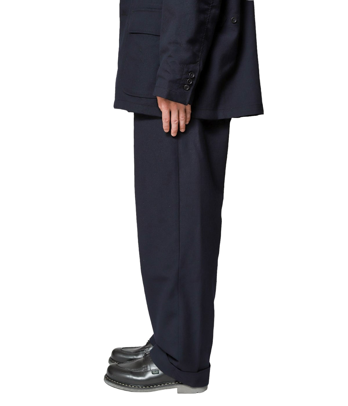Carlyle Pant Wool Uniform Serge | ENGINEERED GARMENTS