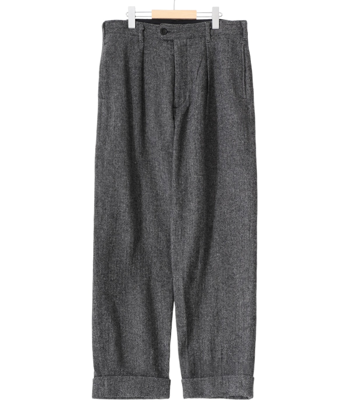 Carlyle Pant Poly Wool Herringbone