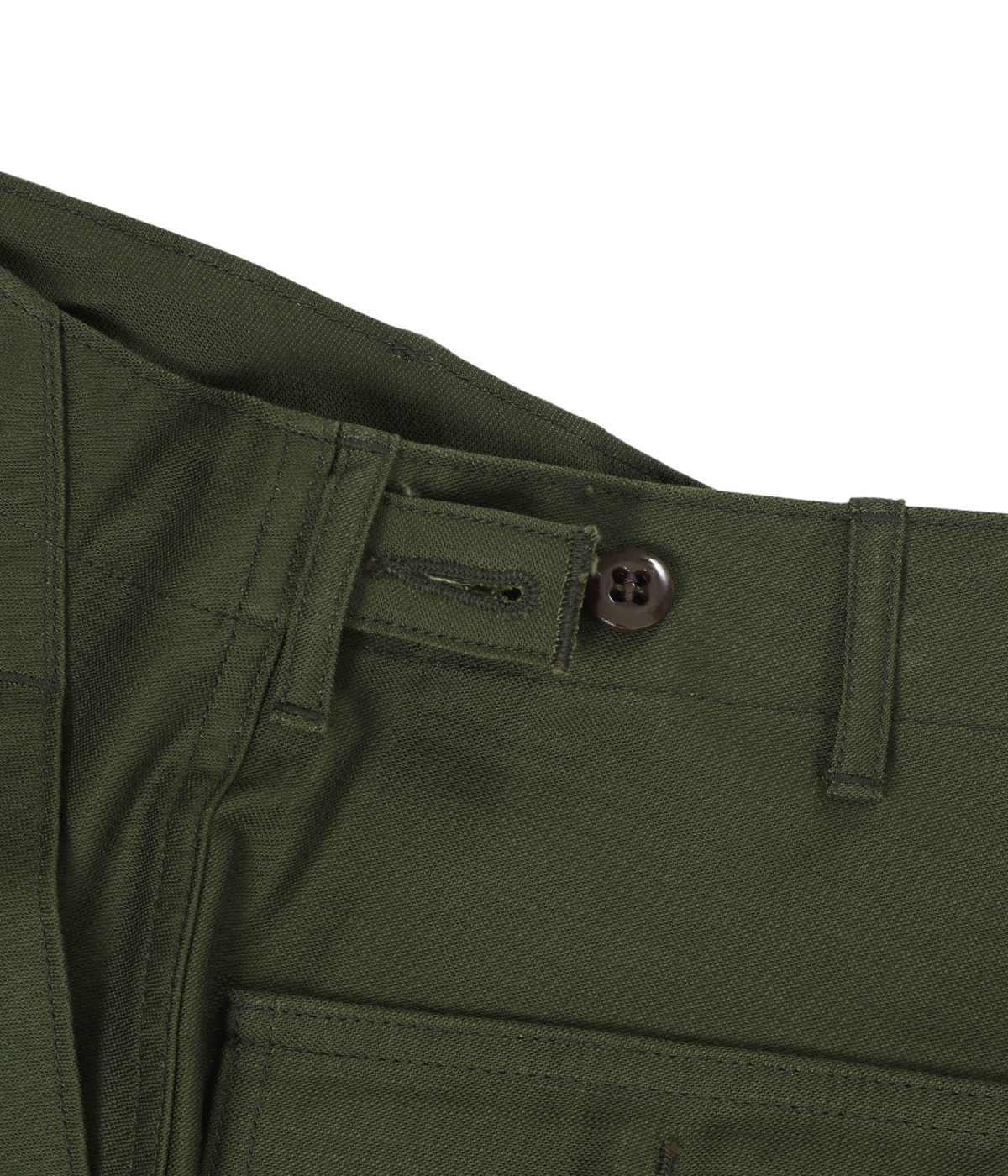 CIOTA シオタ　ワークパンツ オリーブグリーン CIOTA シオタ スビンコットン ムラ系バックサテン ベイカー