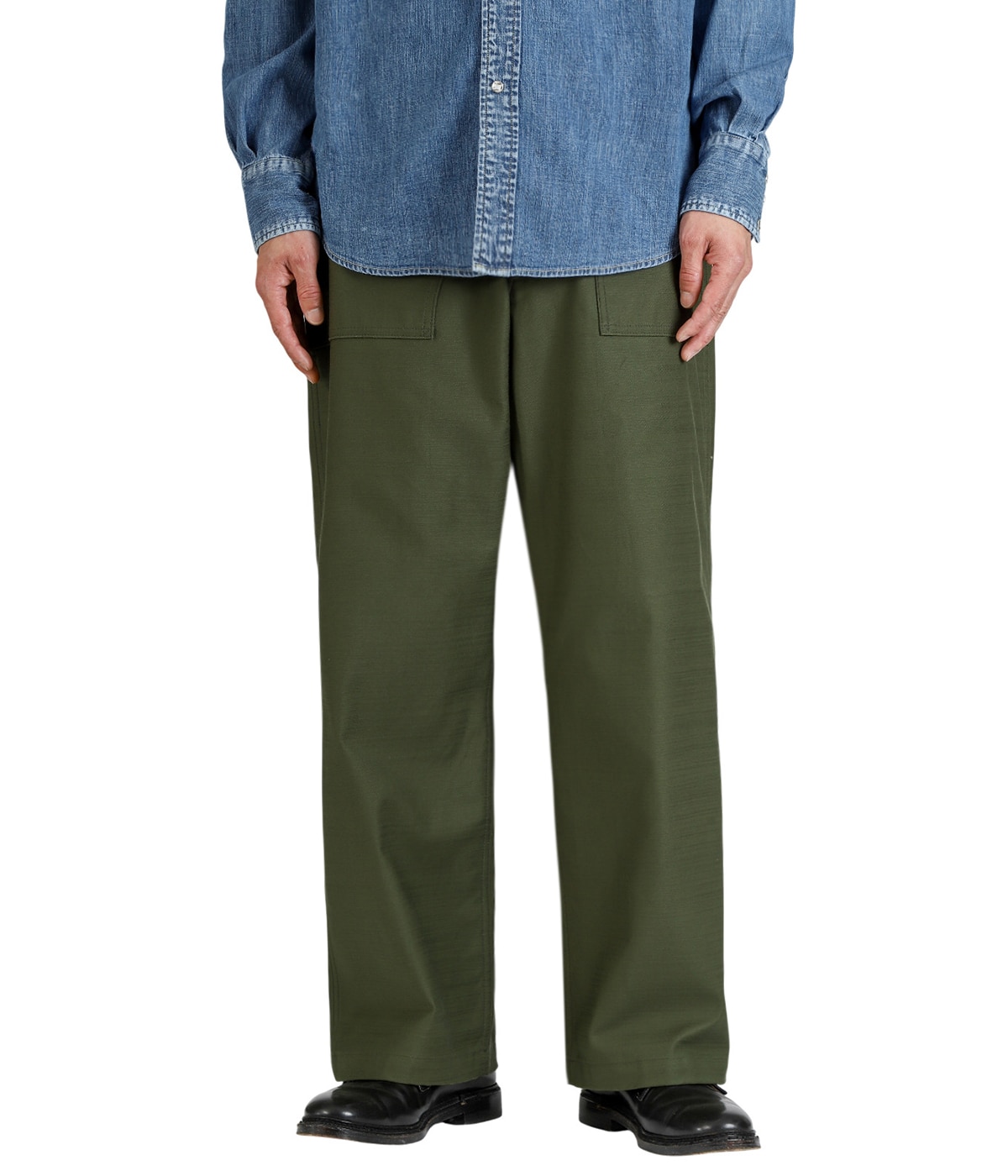 ヘリル　シオタ　オーラリー　ヴィズヴィム　HAIKURE TANAKA 中古・古着通販】CIOTA (シオタ) スビンコットンバックサテン