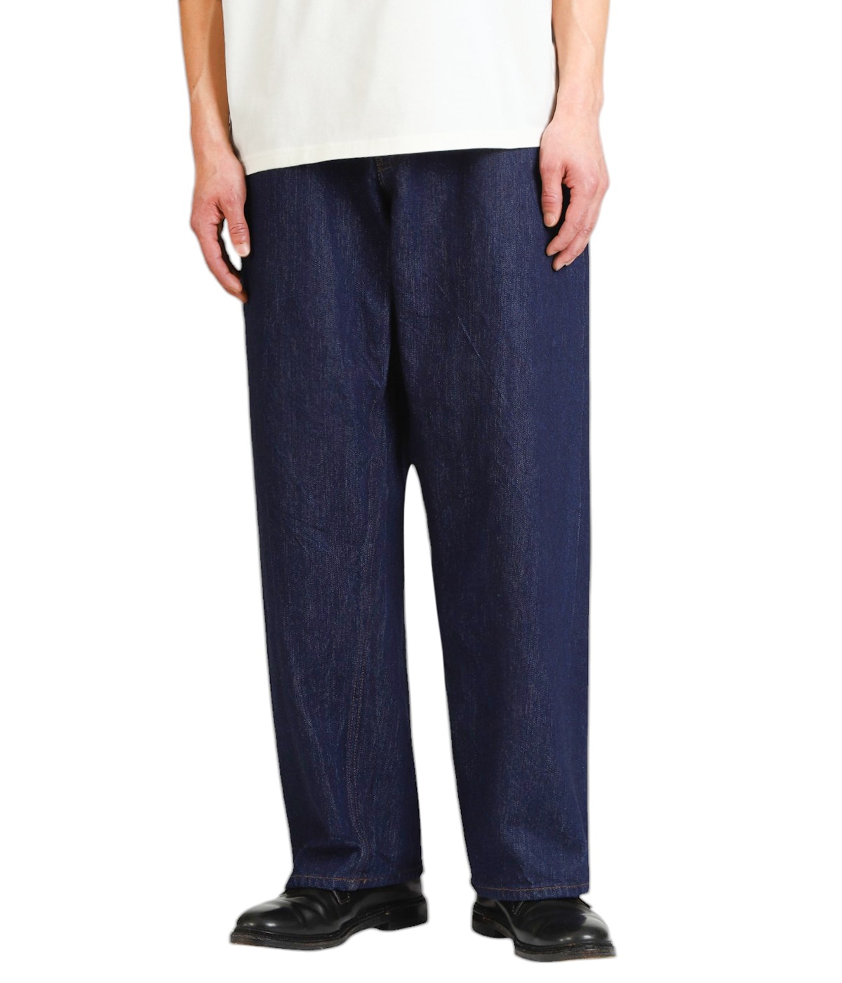 パンツ CIOTA Baggy 5 Pocket Pants Namu Shop - Ciota Baggy 5 Pocket Pants - Navy/One Wash