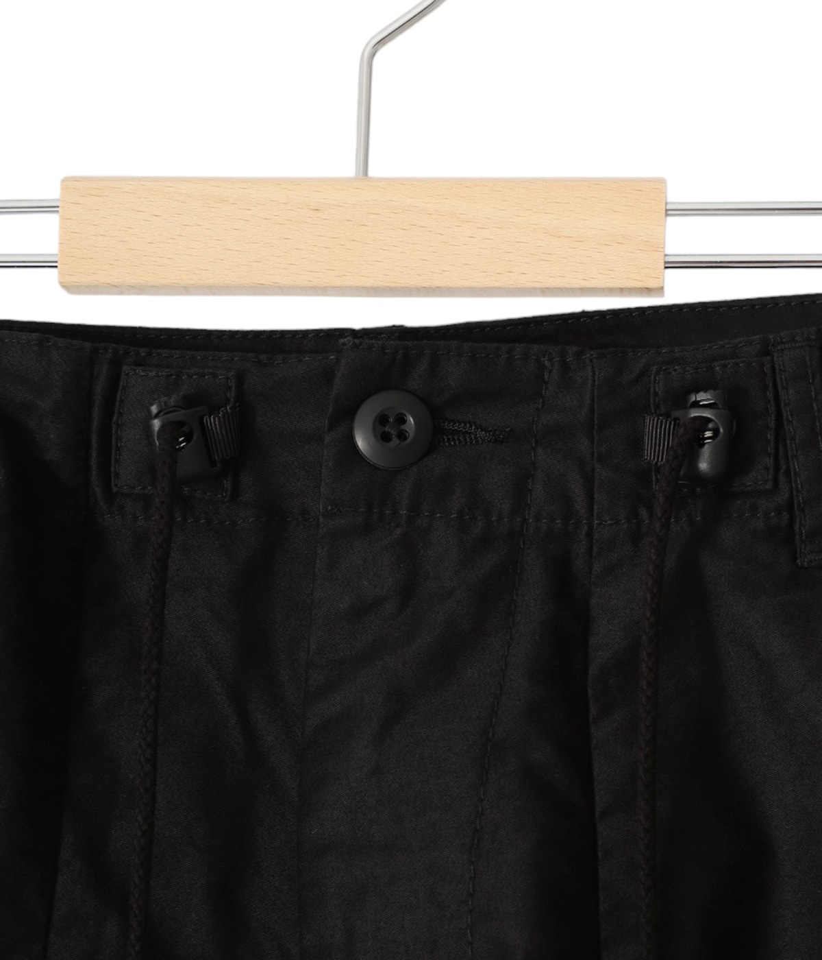 Needles ブラック HDカーゴパンツ S Needles(ニードルズ) ヒザデルカーゴパンツ LQ2147 H.D.Pant BD
