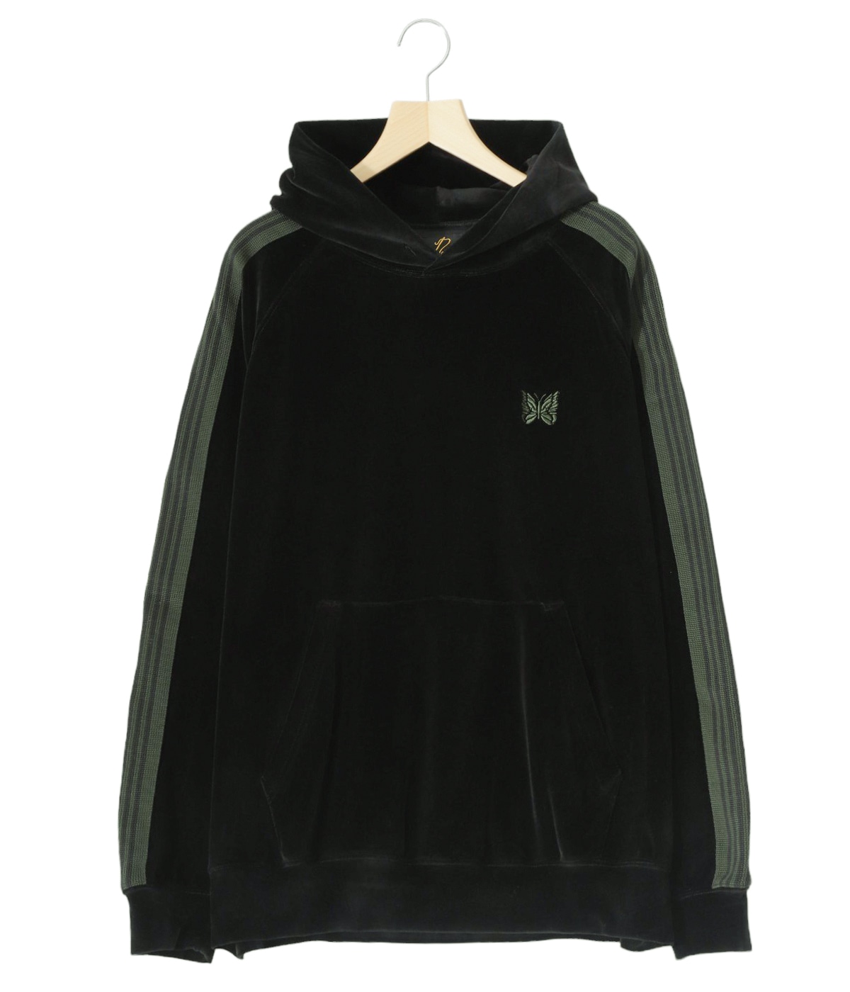 『Rib Collar Track Jacket-C/PE Velour』 Needles『Rib Collar Track Jacket-C/PE Velour』(Charcoal