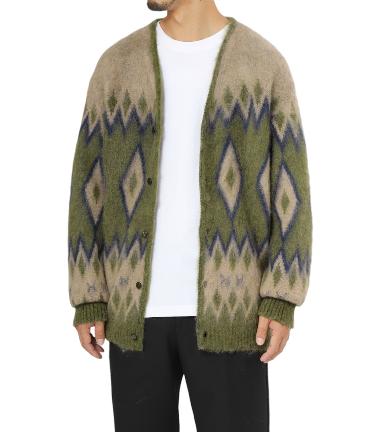 Mohair Cardigan - Diamond | NEEDLES(ニードルズ) / トップス