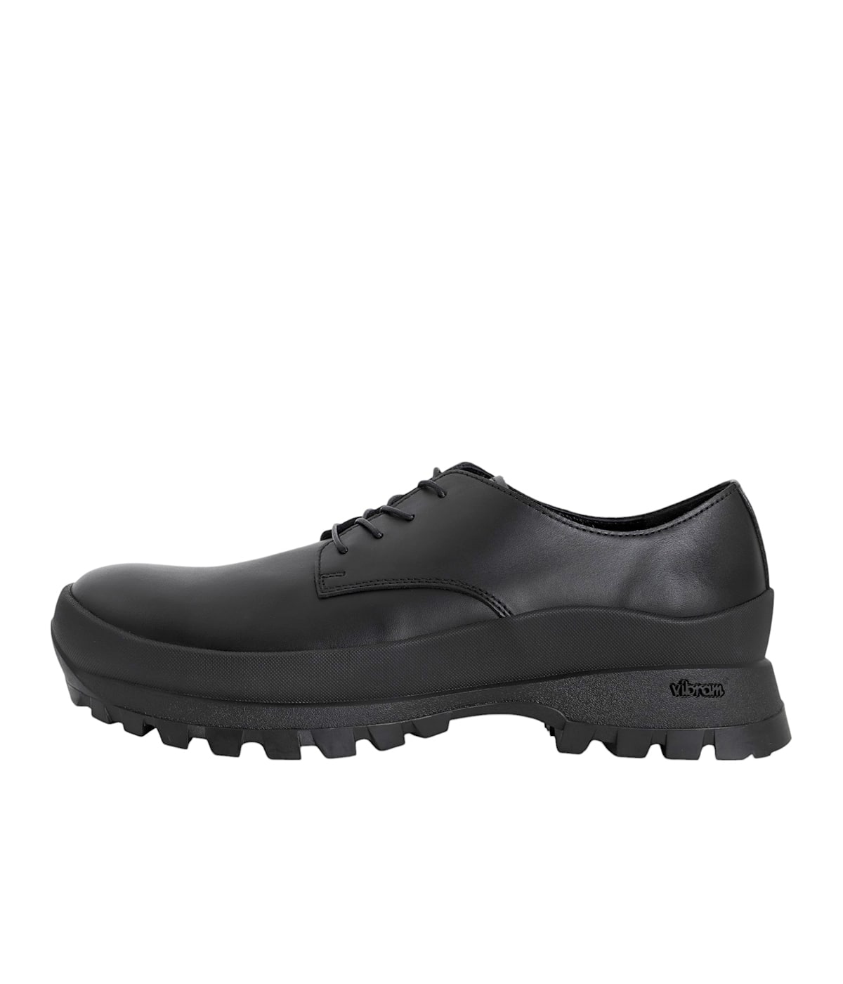 PADRONE パドローネ ダービーシューズ 黒 レザー PADRONE スニーカー パドローネ / DERBY SHOES 「RICKY