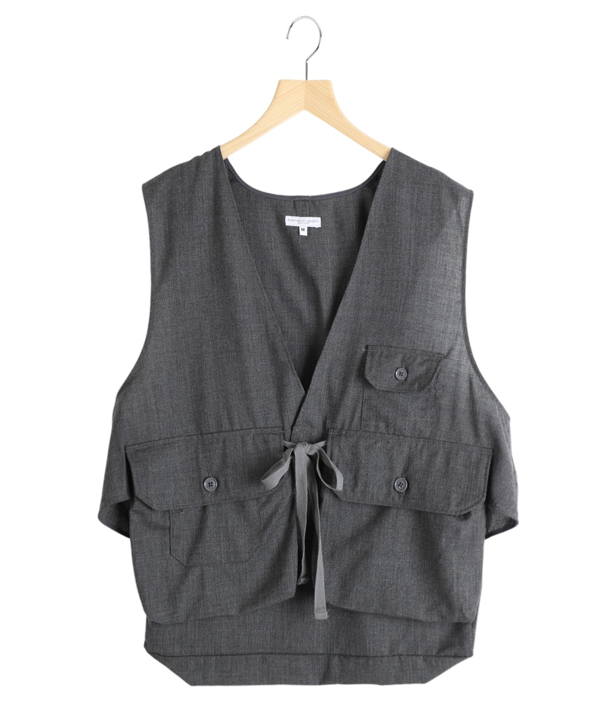 ＊エンジニアードガーメンツ ネペンテス Fowl Vest トップス S Fowl Vest Tropical Wool | ENGINEERED GARMENTS(エンジニアド