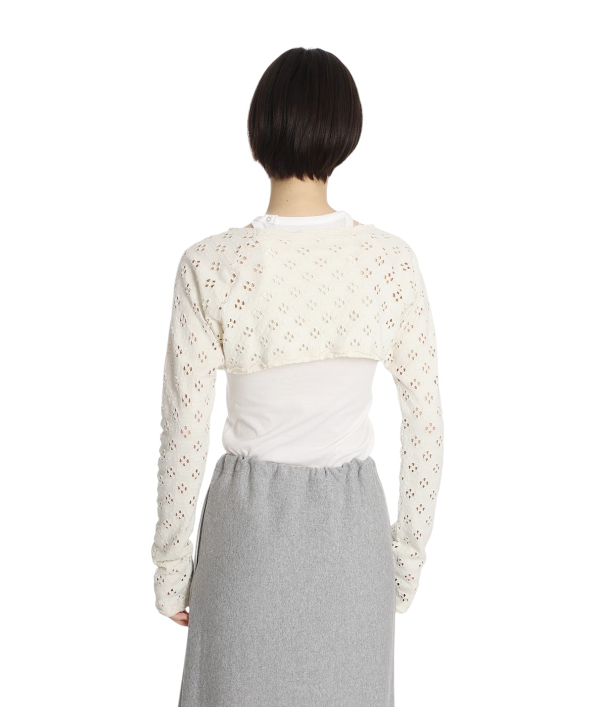 トップス RHODOLIRION Spencer Bolero - Cutwork レディース】Spencer Bolero - Cutwork | RhodolirioN