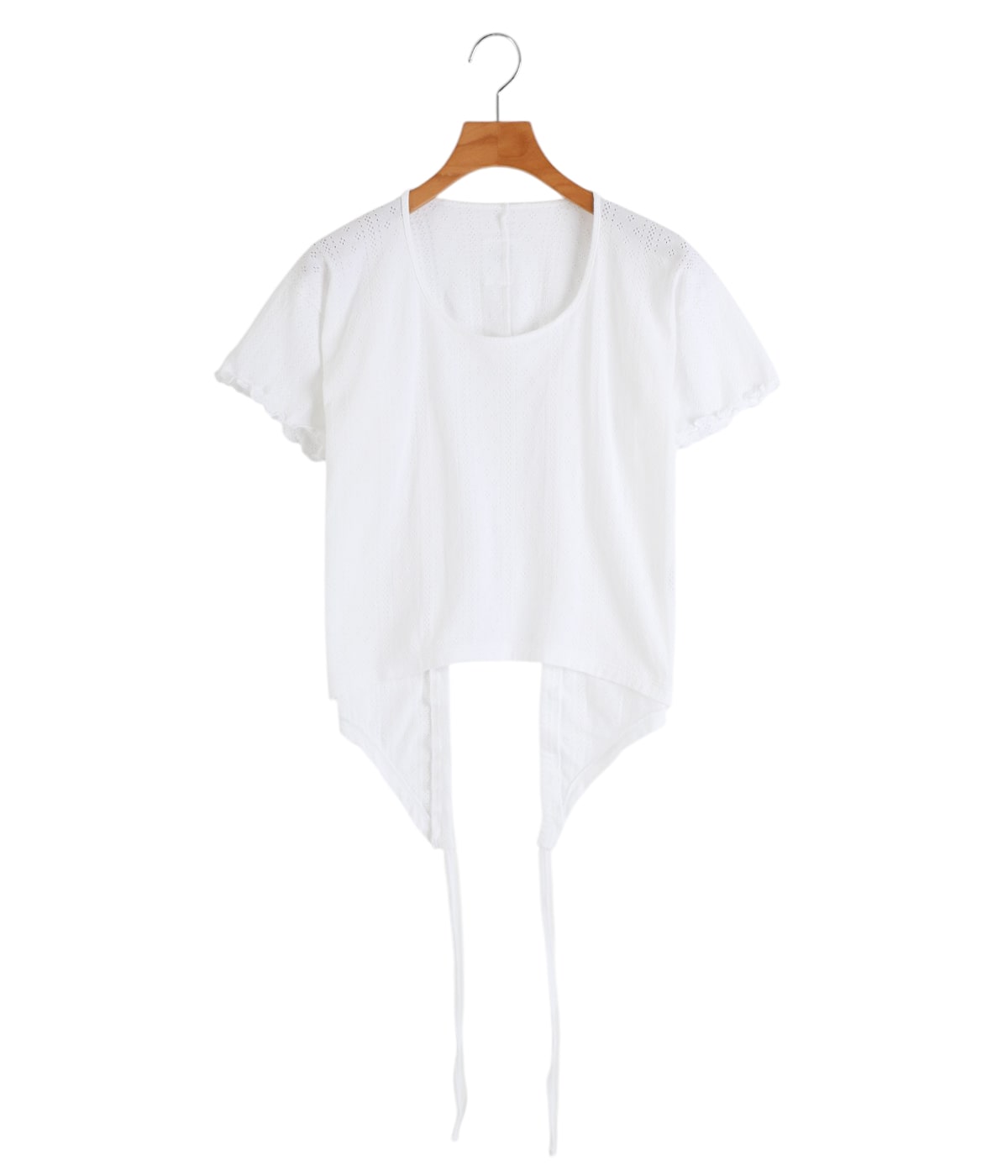 【レディース】Holed Spencer Tee - Eyelet Jersey