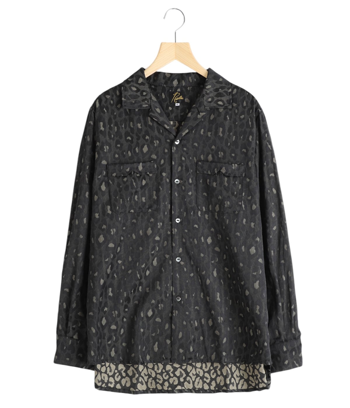 【新品未使用】NEEDLES One-Up Shirt Lサイズ One-Up Shirt - PE/C Jacquard Cloth | NEEDLES(ニードルズ