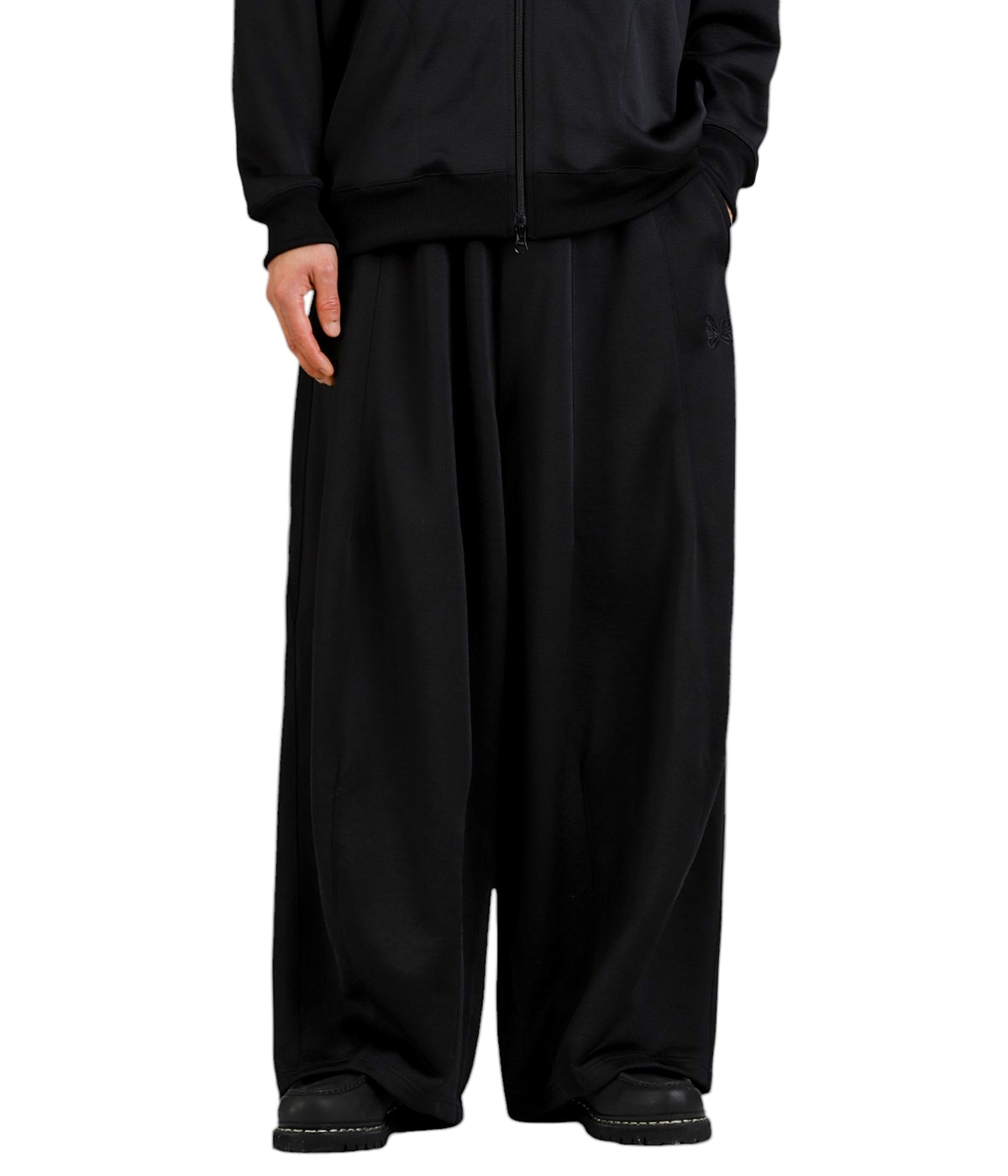 needles b2nd別注スウェット Lサイズ LQ433 needles ニードルズ 22AW STUDIOUS別注 ブラック LQ377 クルー