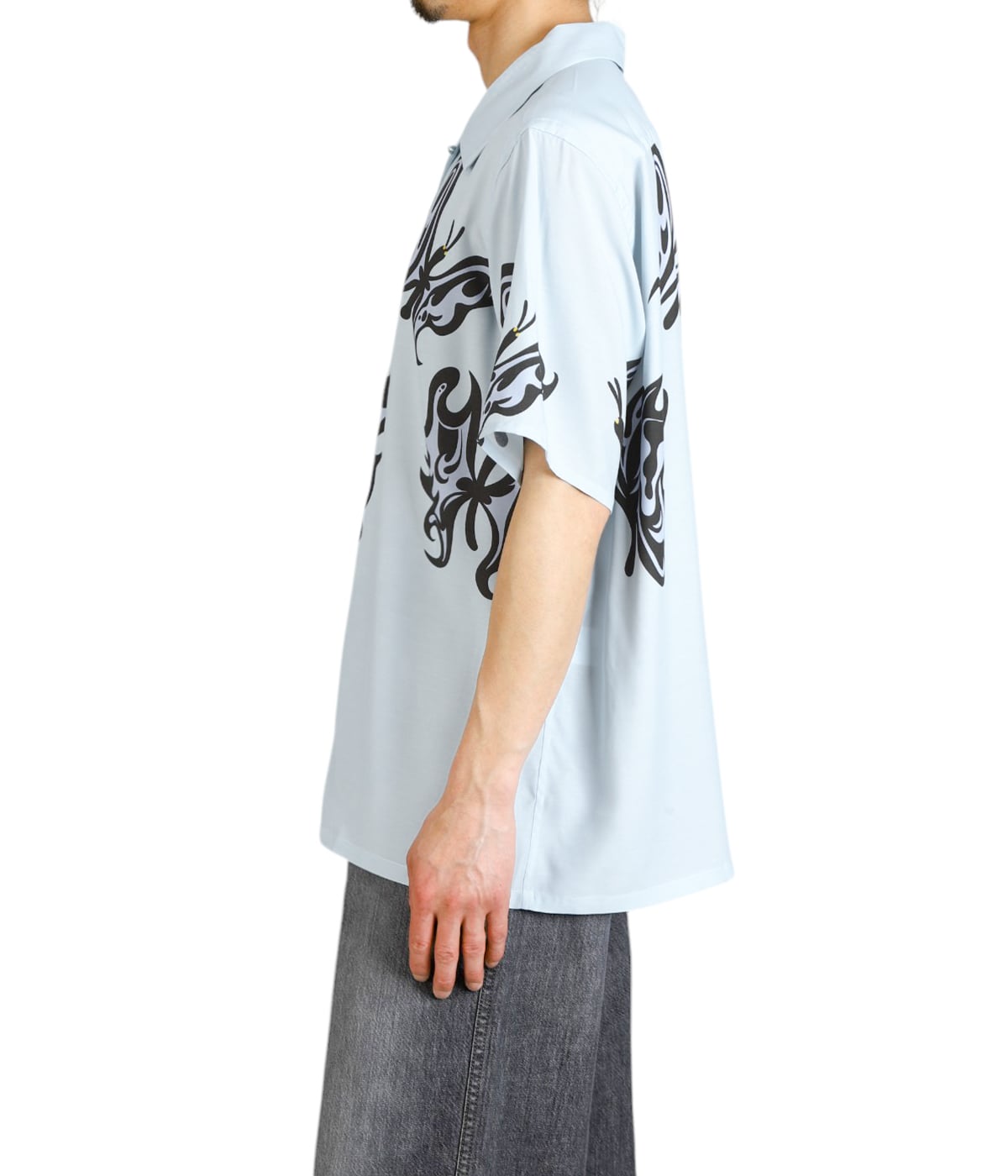 Needles × KAE TANAKA半袖オープンシャツ L Needles × KAE TANAKA半袖オープンシャツ L - メルカリ