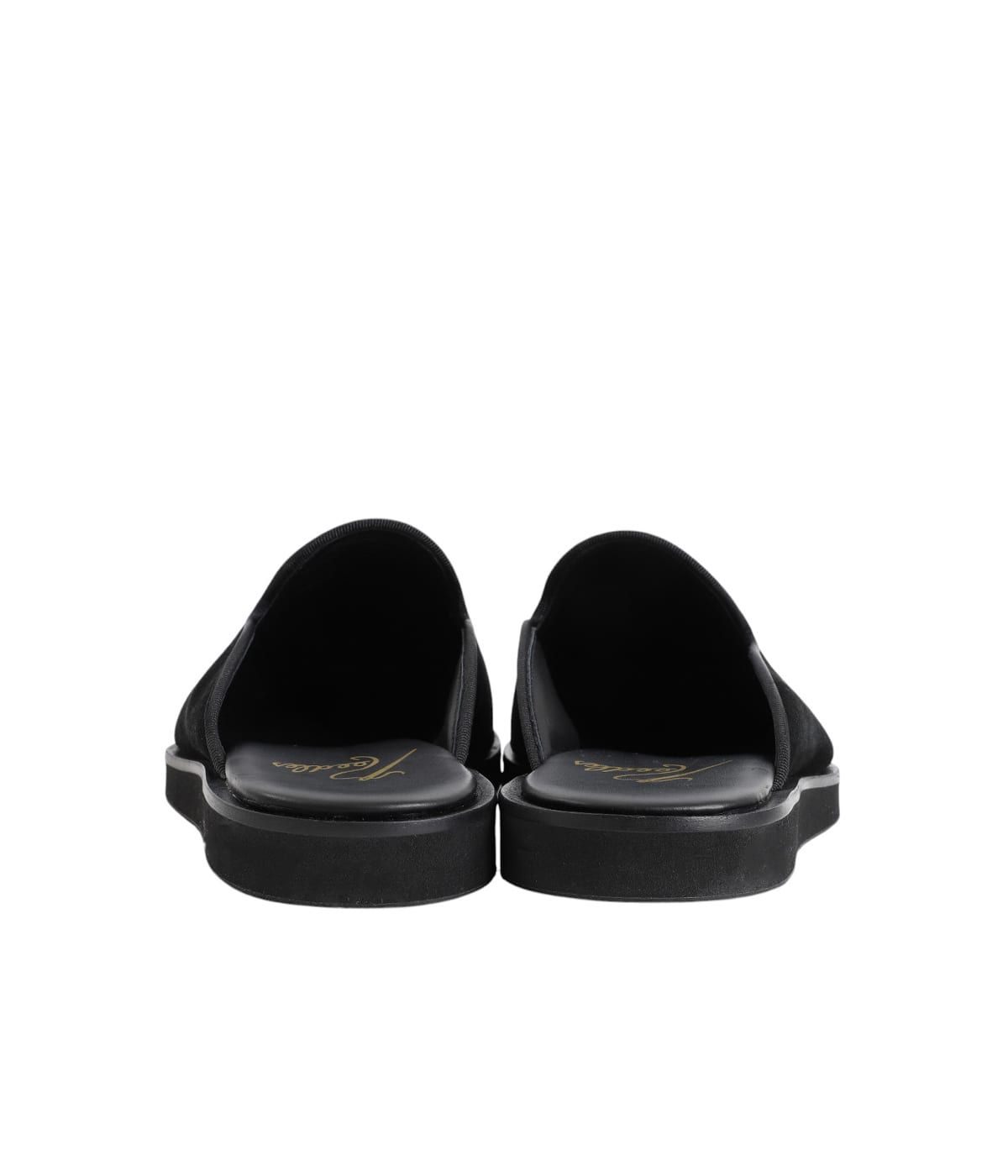 【関税込み】NEEDLES ブラック Papillon ミュール Needles ニードルズ - Heeled Papillon Stitched Mule ヒールド